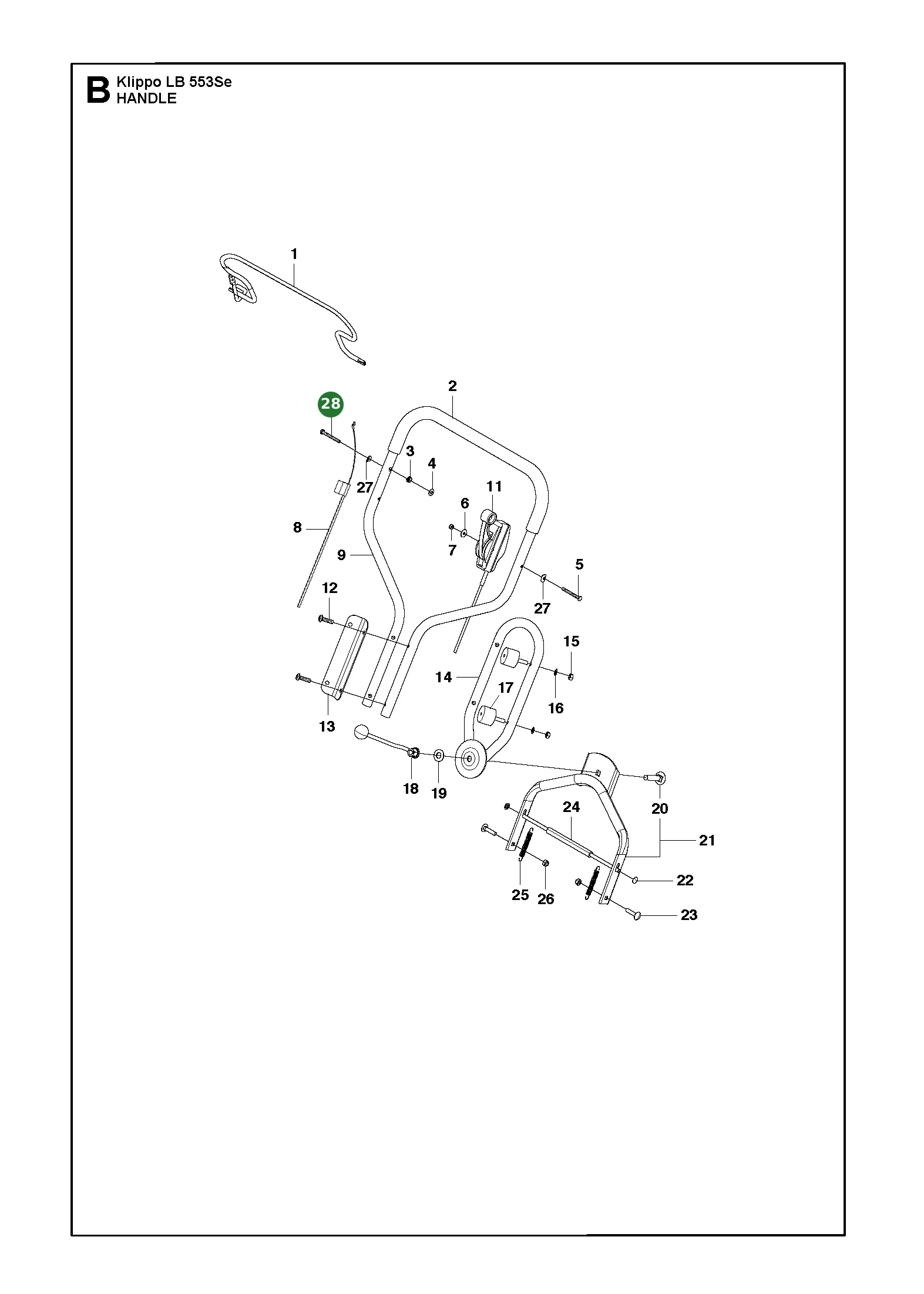 Position im Ersatzteilkatalog