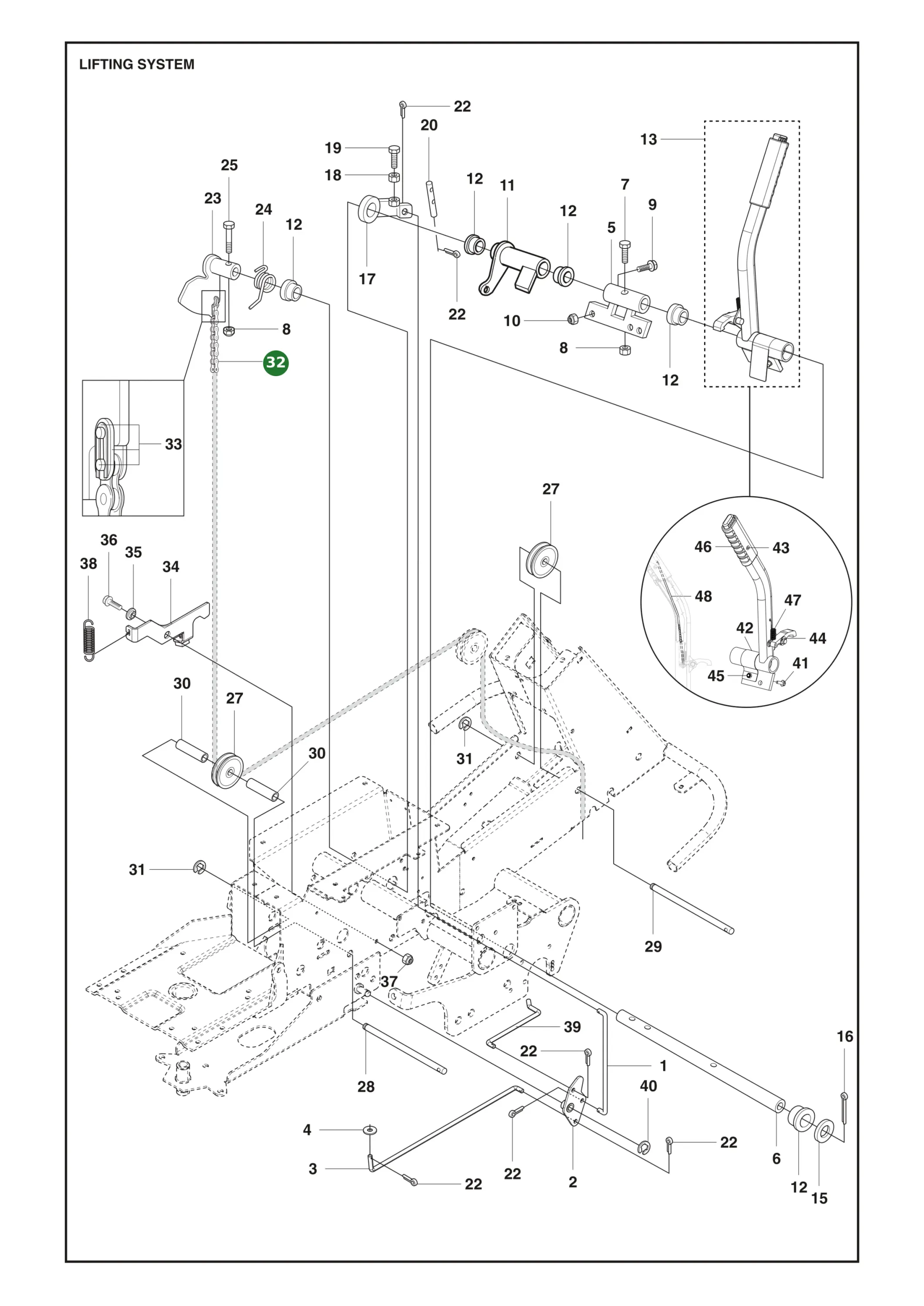 Position im Ersatzteilkatalog