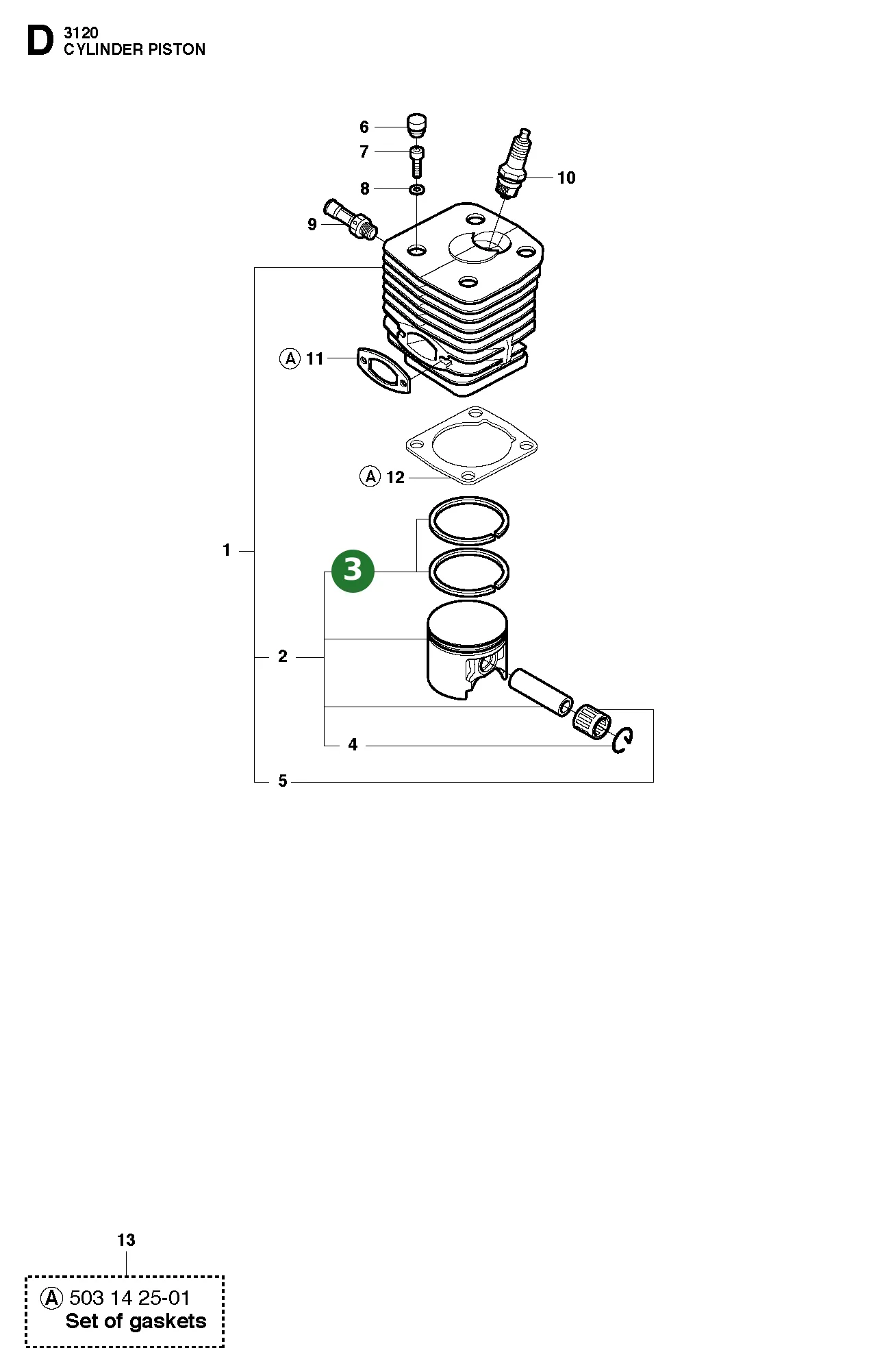 Position im Ersatzteilkatalog