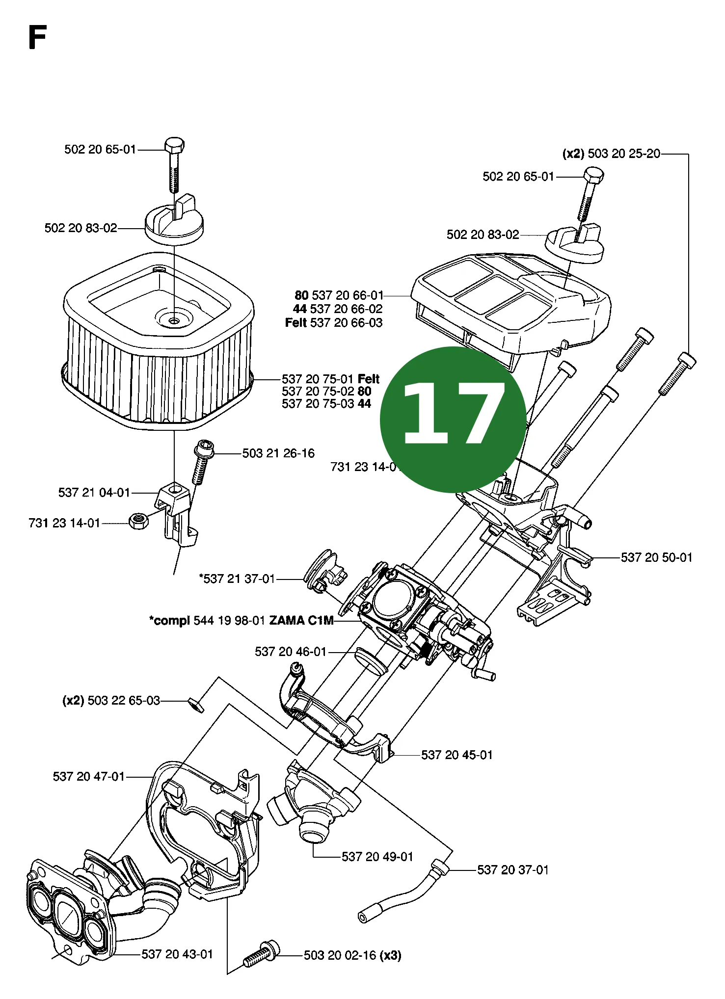 Position im Ersatzteilkatalog