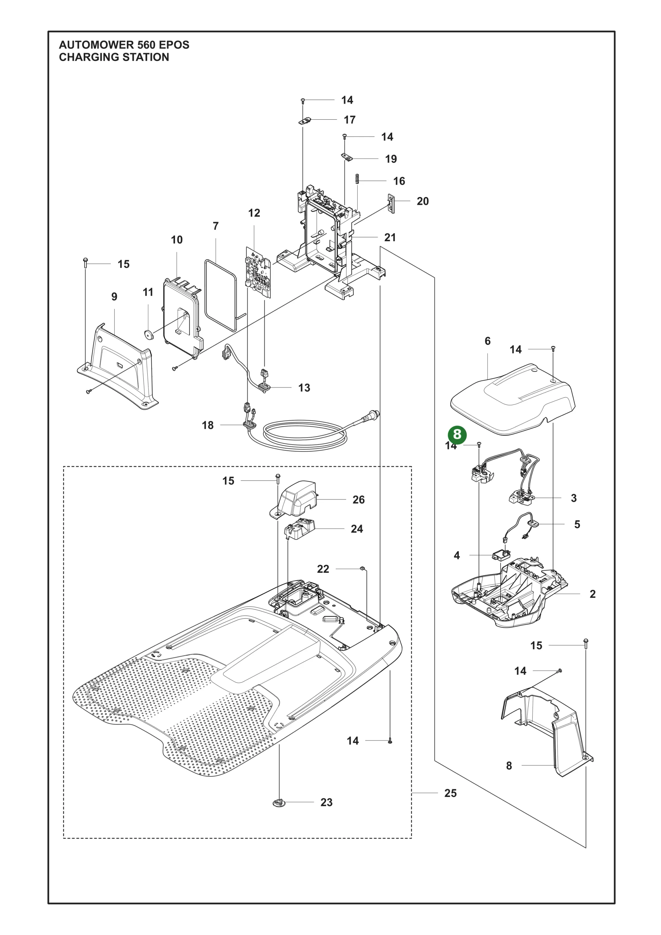 Position im Ersatzteilkatalog