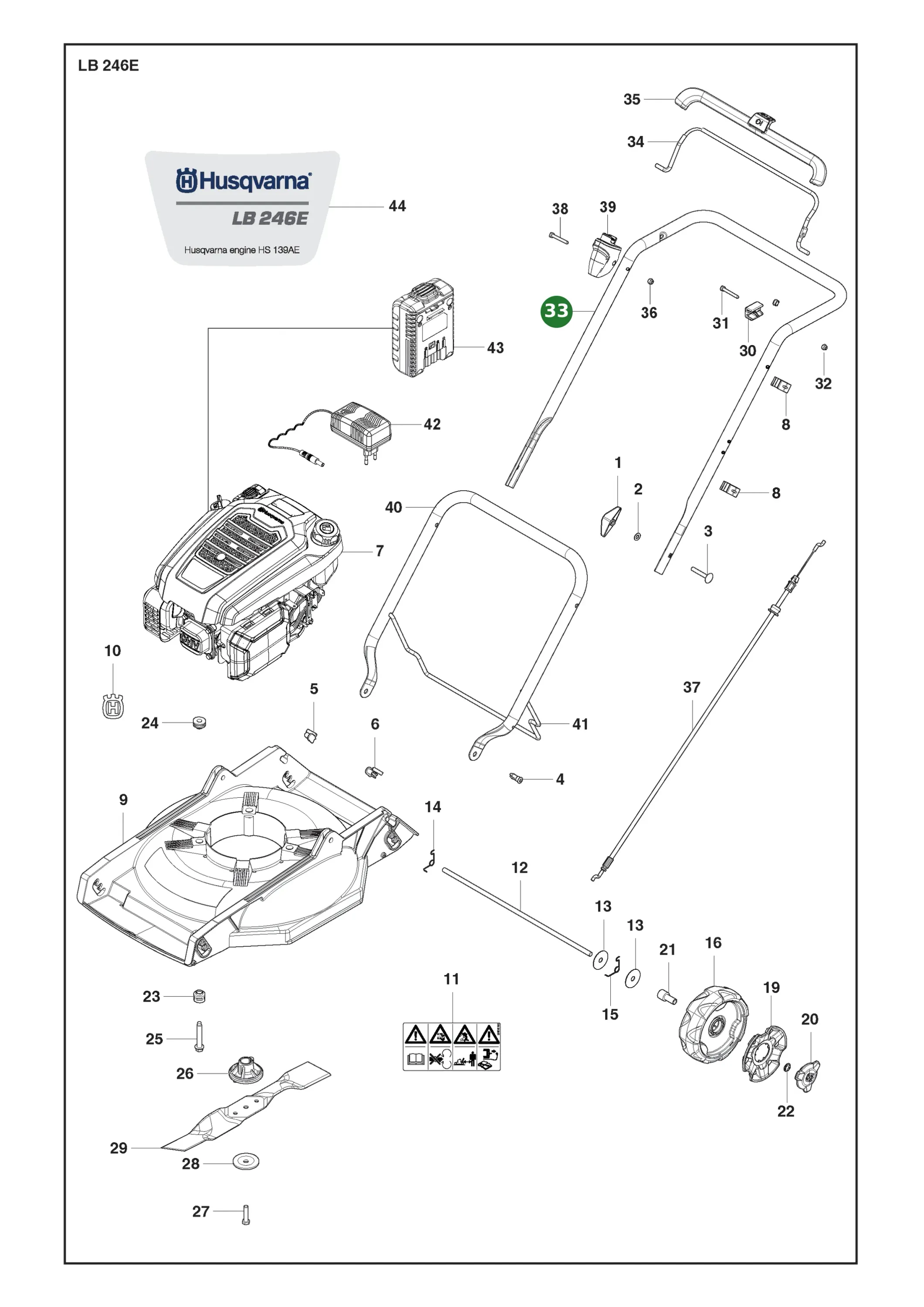 Position im Ersatzteilkatalog