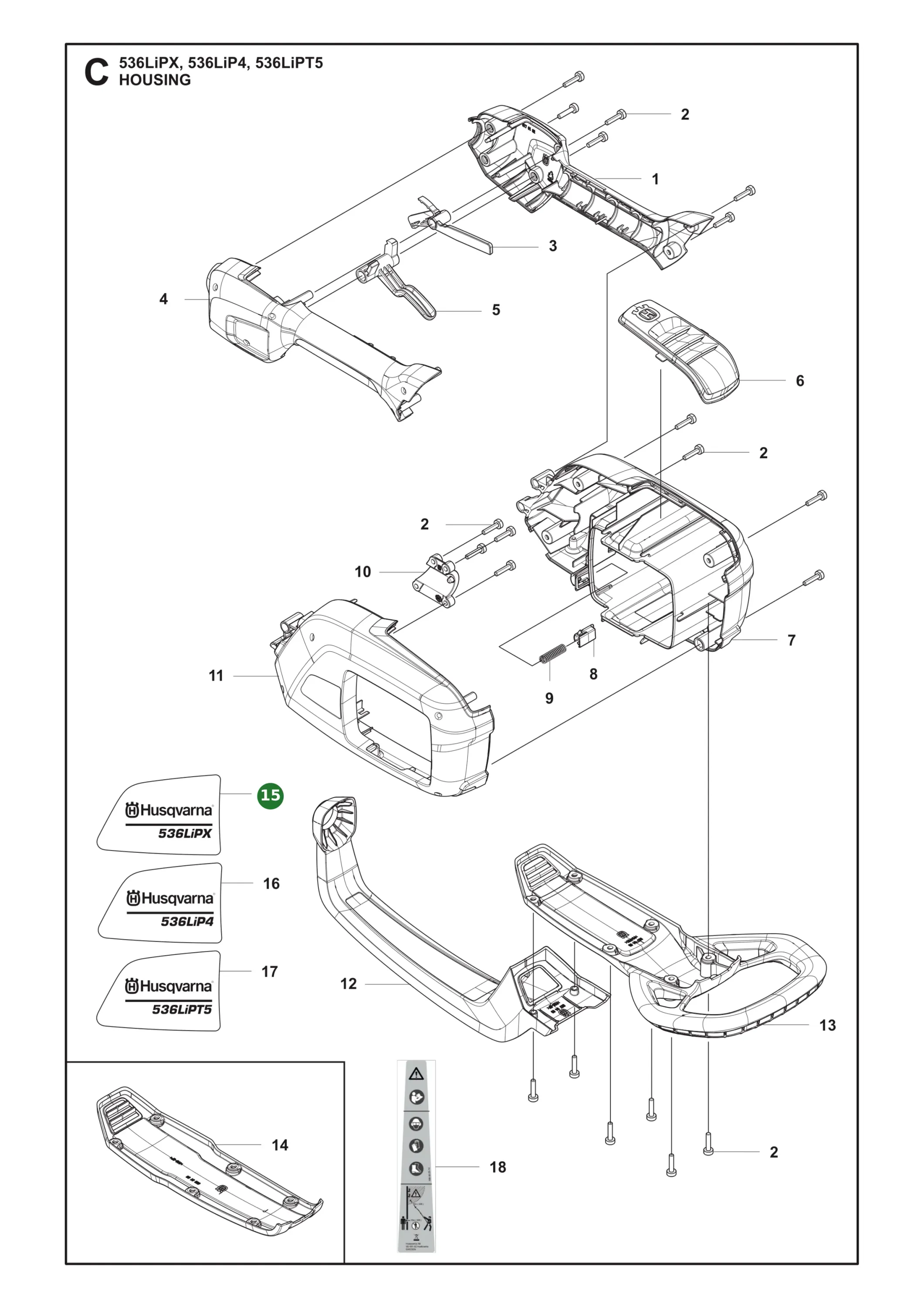Position im Ersatzteilkatalog