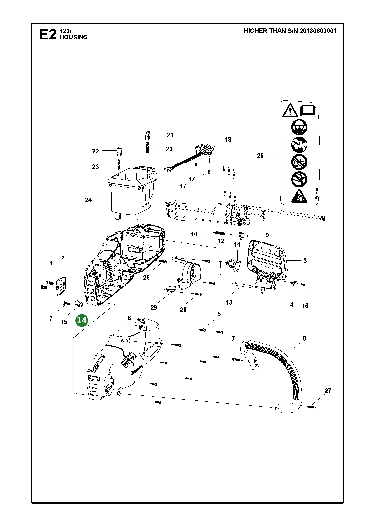 Position im Ersatzteilkatalog