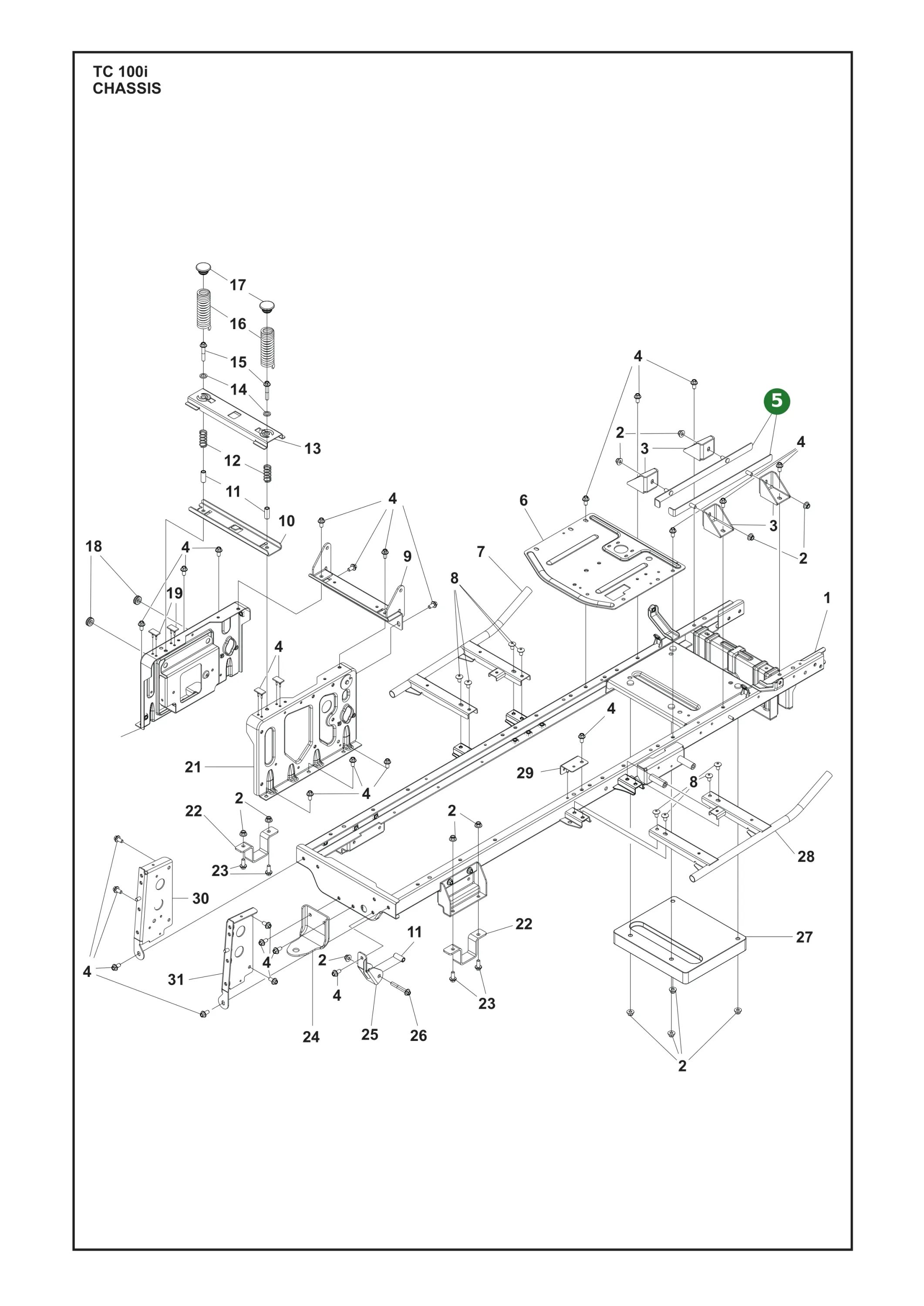 Position im Ersatzteilkatalog
