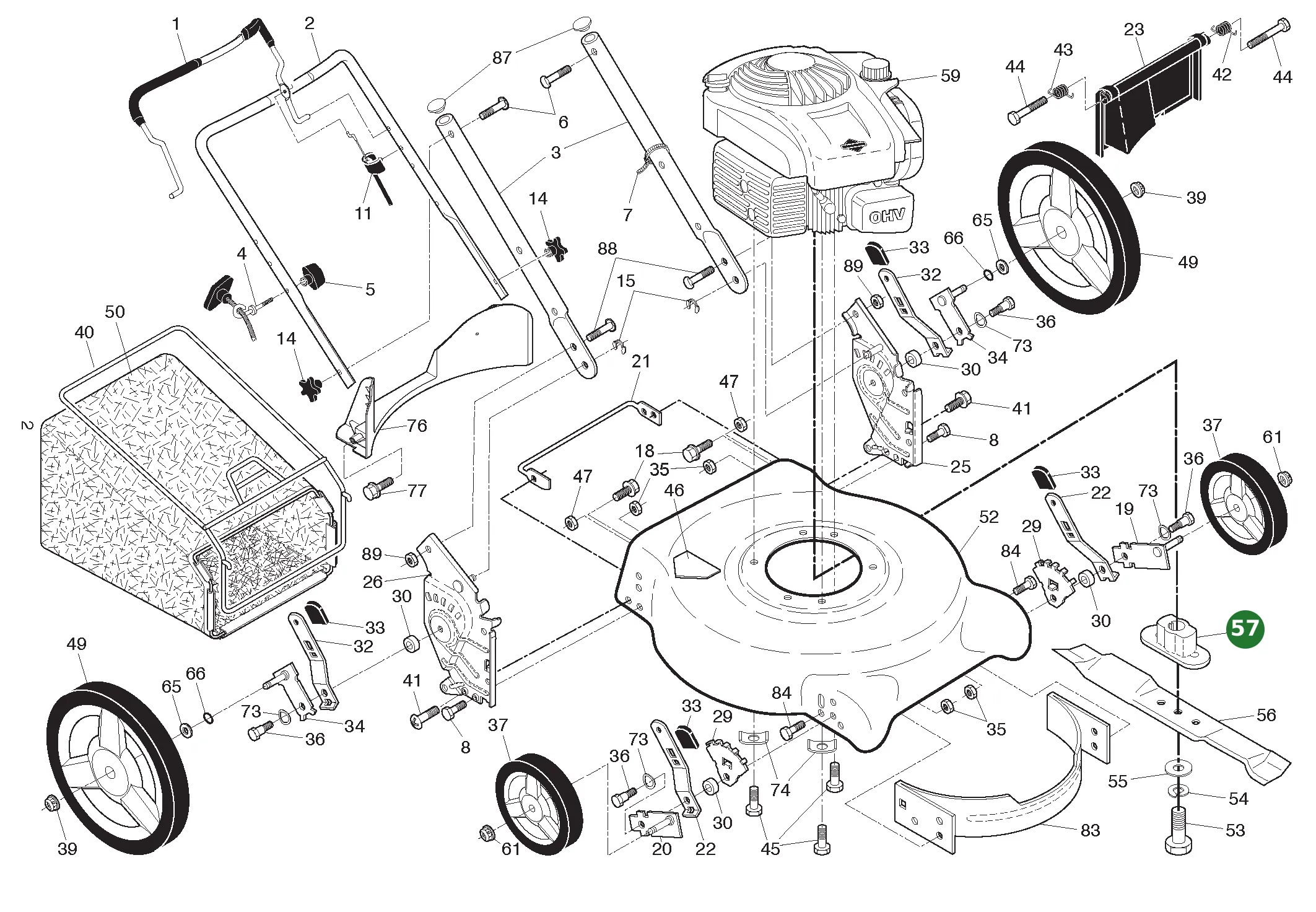 Position im Ersatzteilkatalog