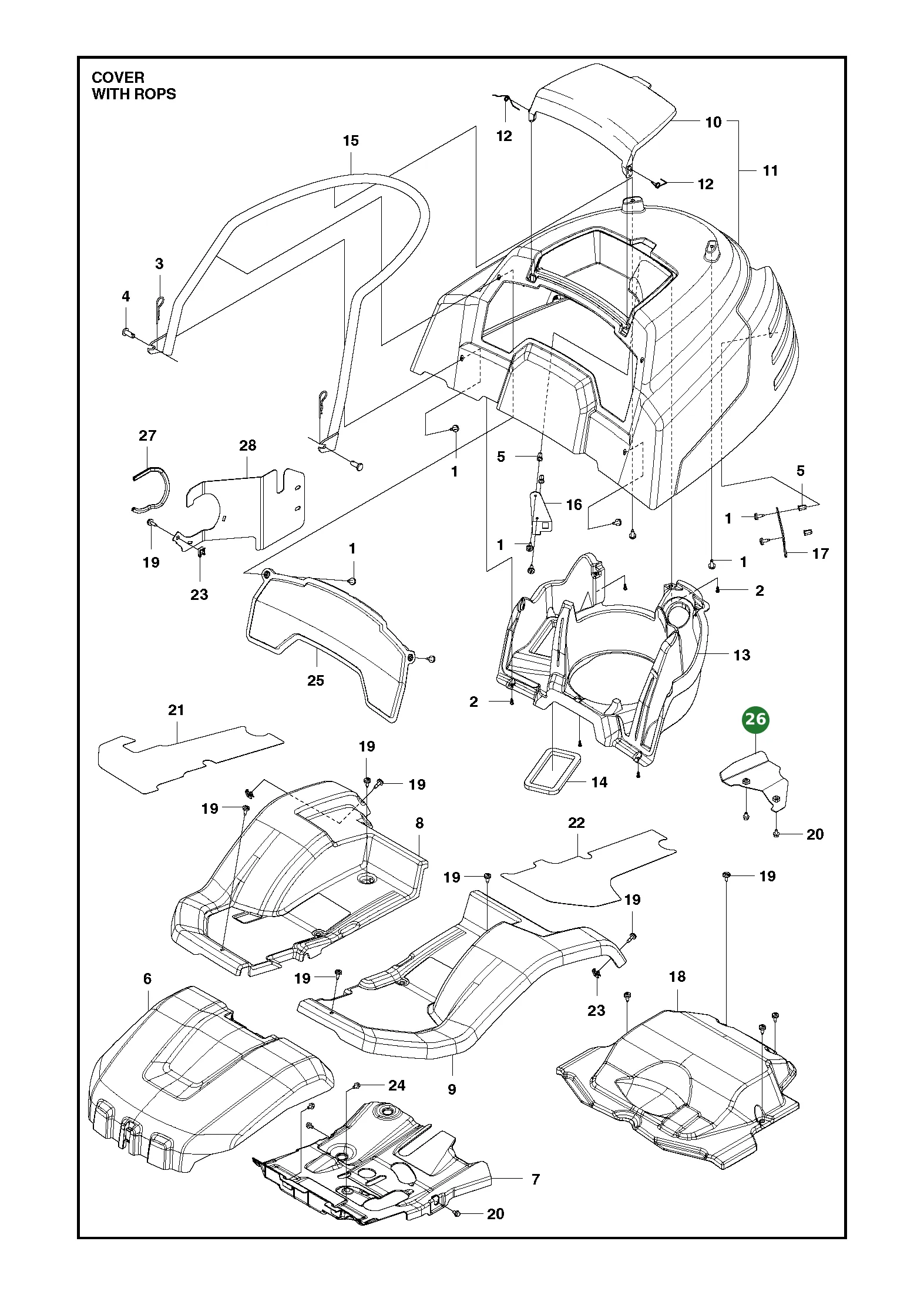 Position im Ersatzteilkatalog