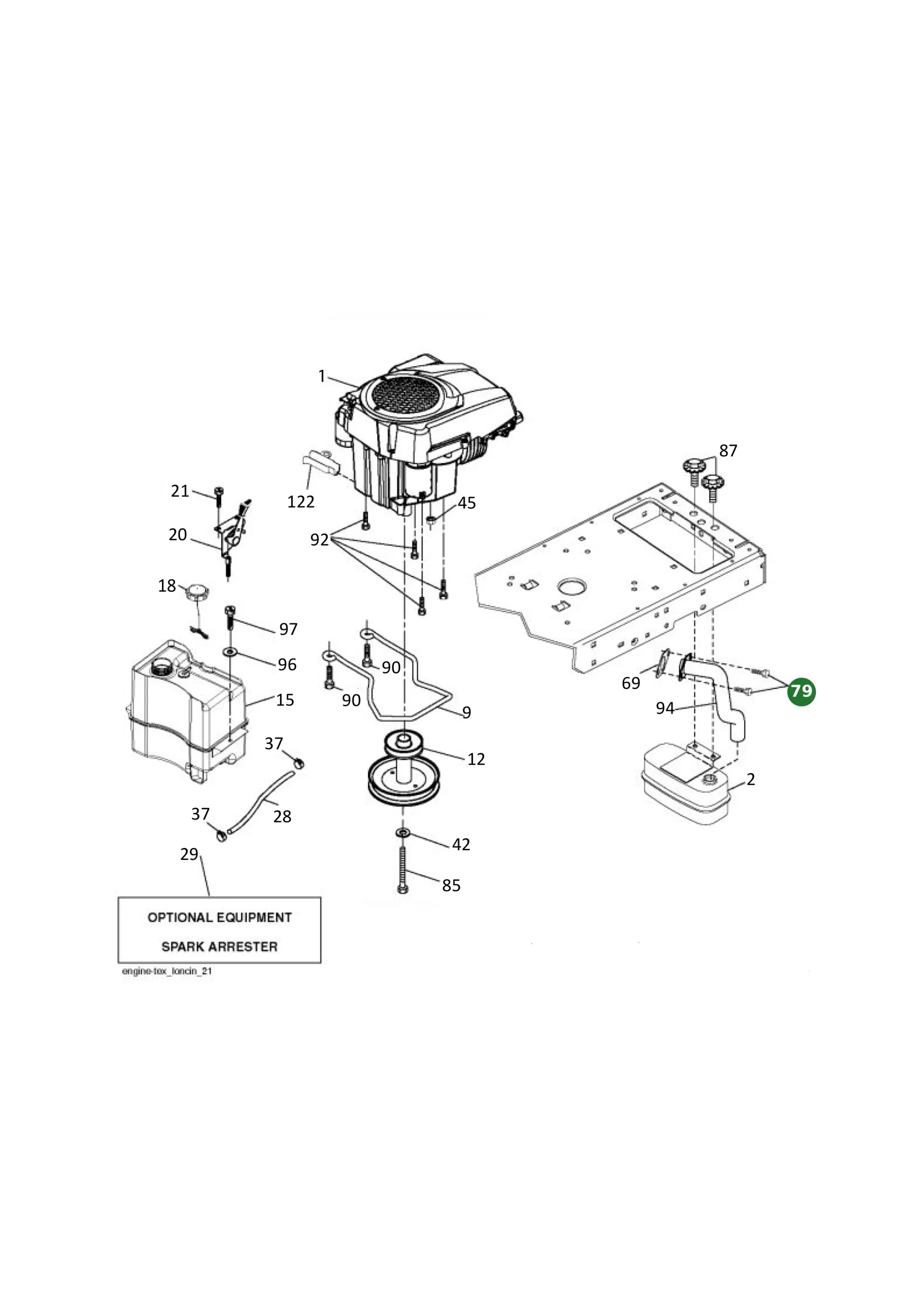 Position im Ersatzteilkatalog