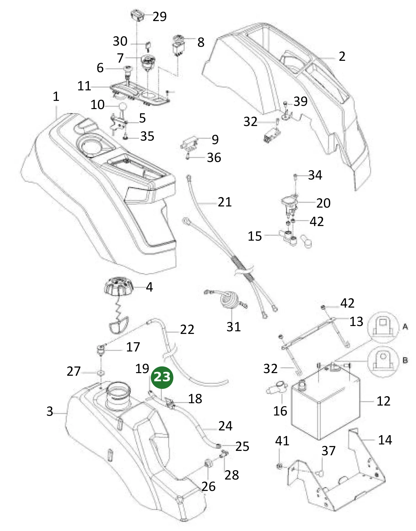 Position im Ersatzteilkatalog