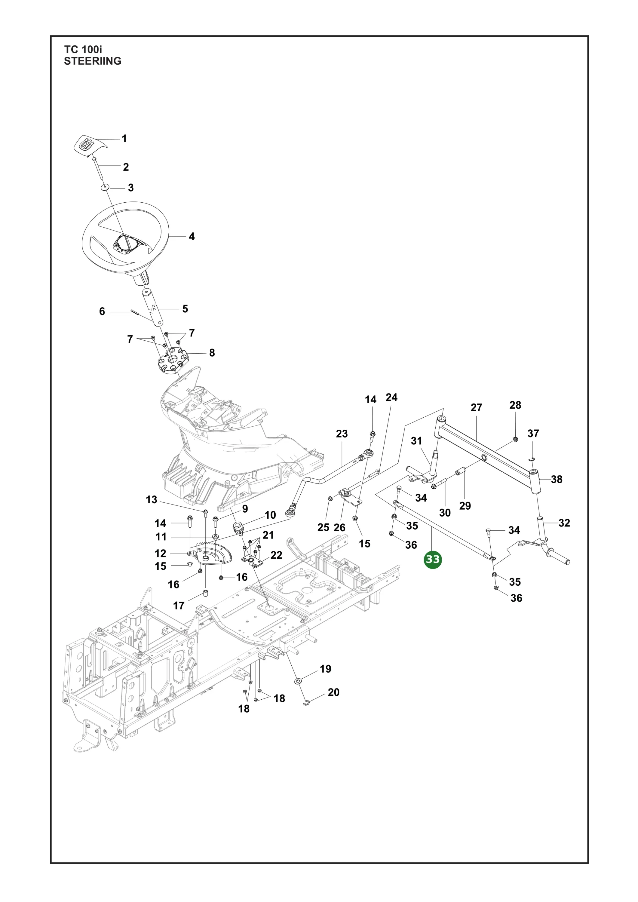 Position im Ersatzteilkatalog