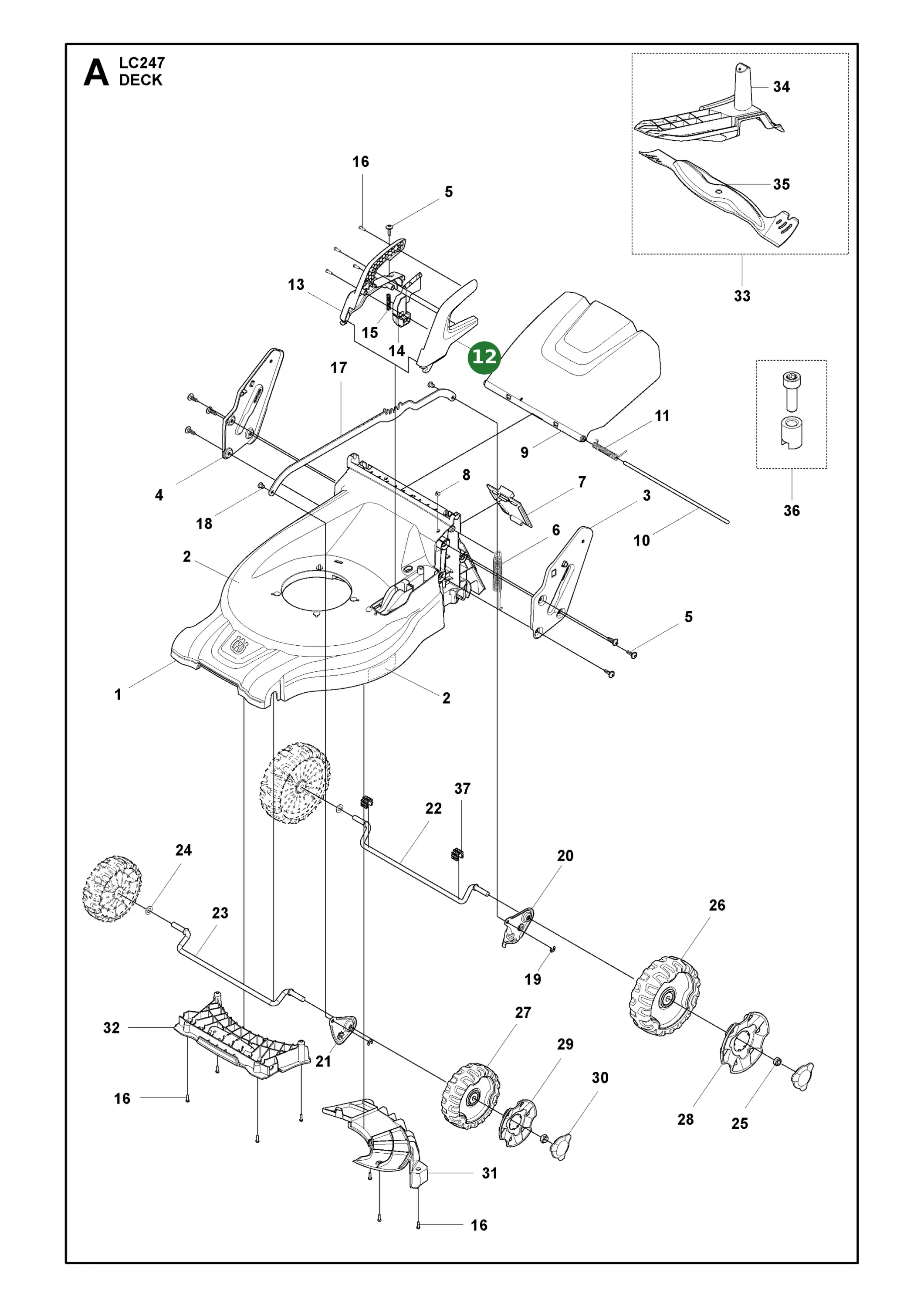 Position im Ersatzteilkatalog