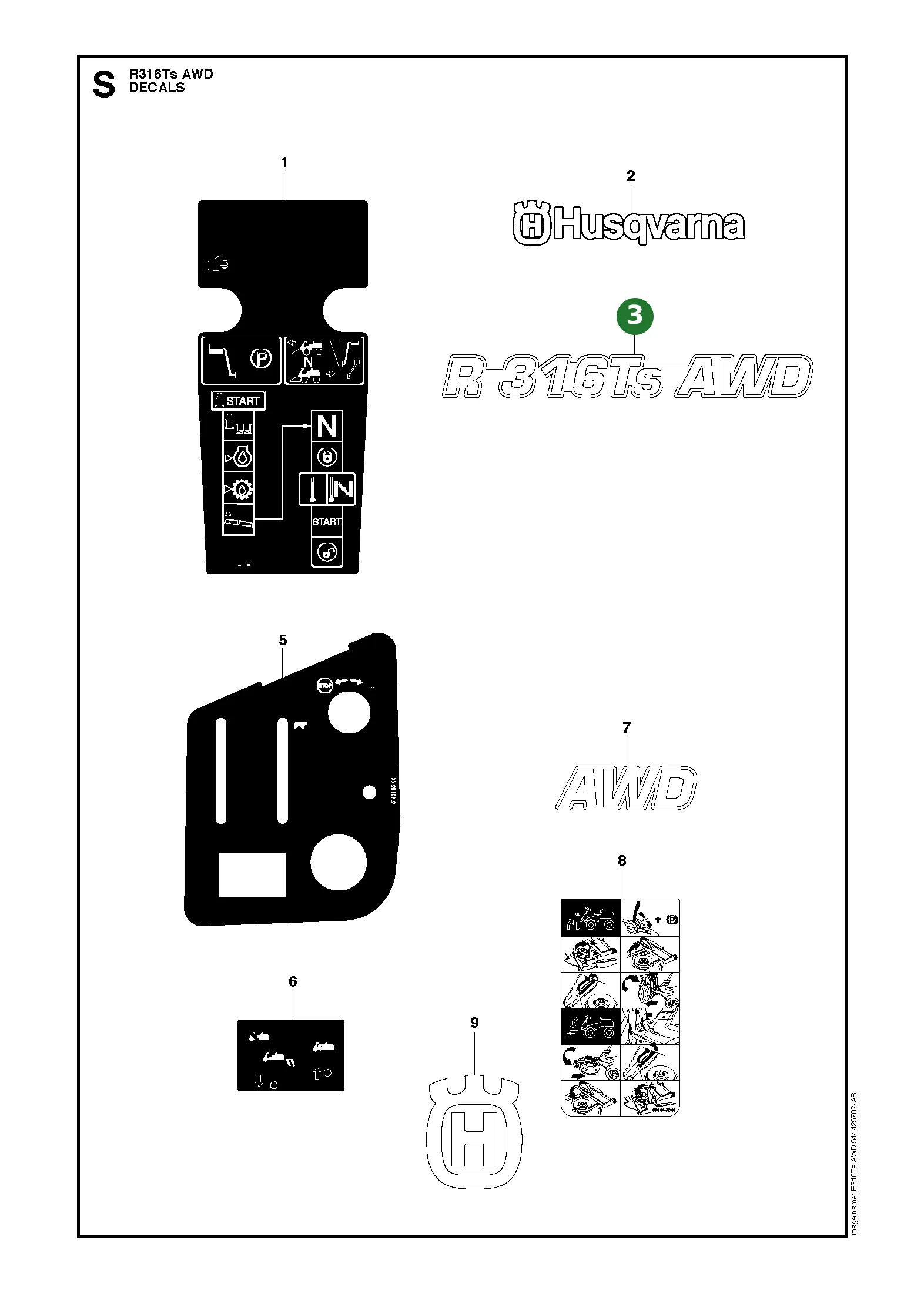 Position im Ersatzteilkatalog