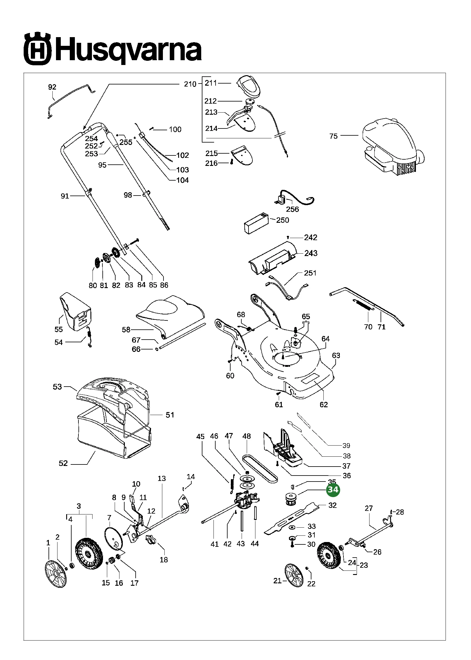 Position im Ersatzteilkatalog