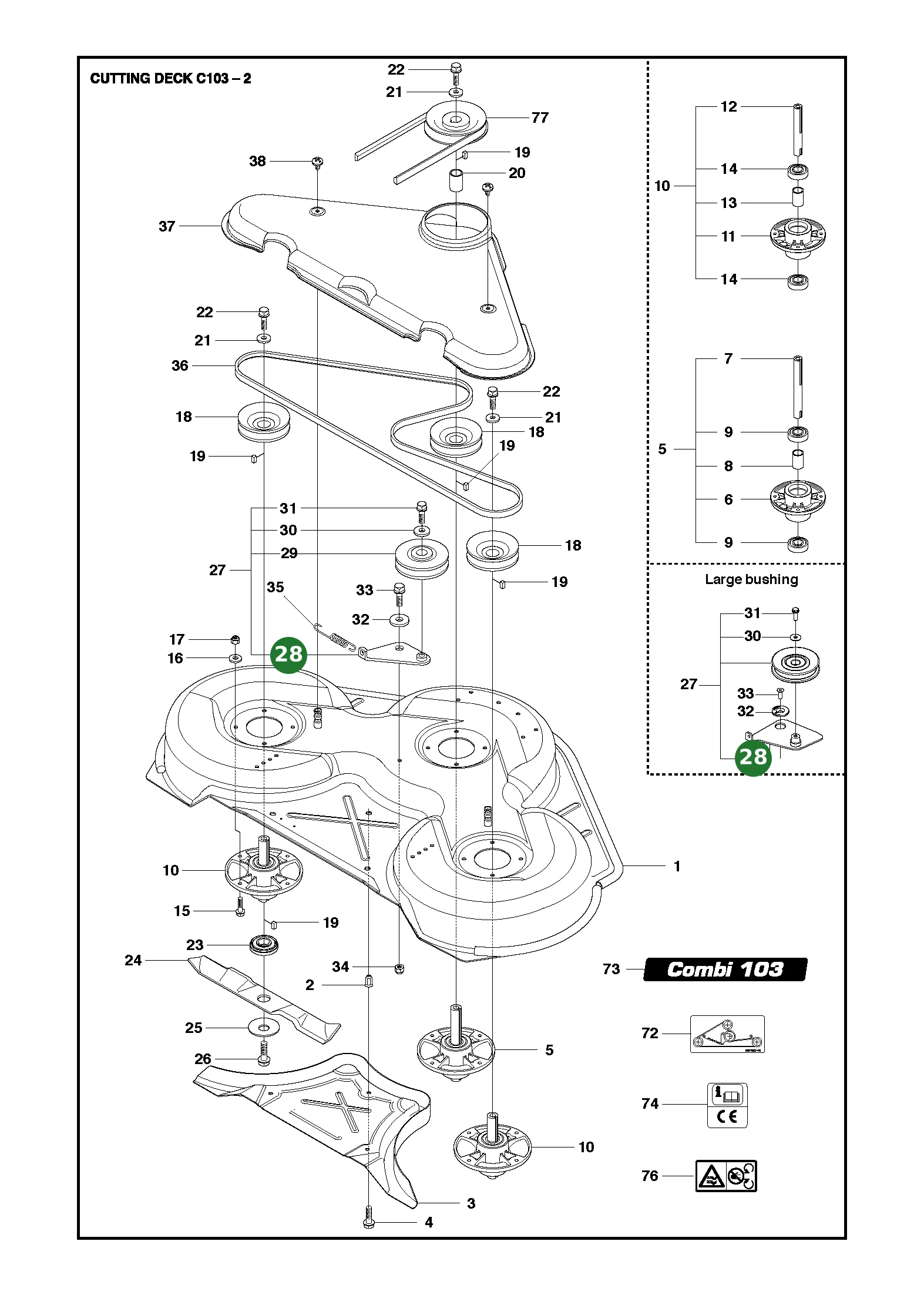 Position im Ersatzteilkatalog