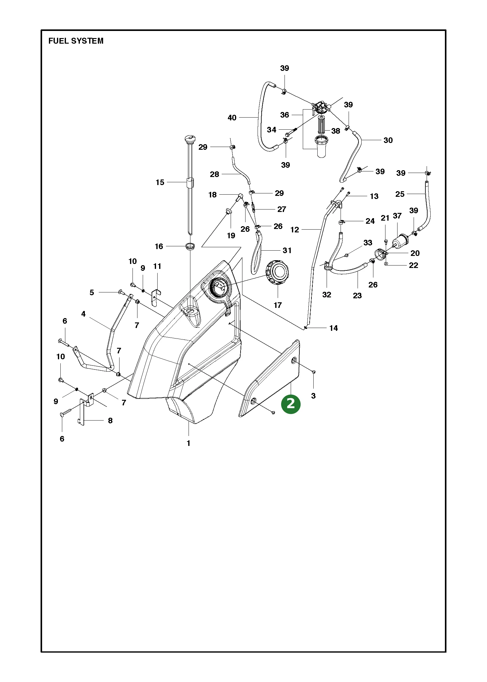 Position im Ersatzteilkatalog