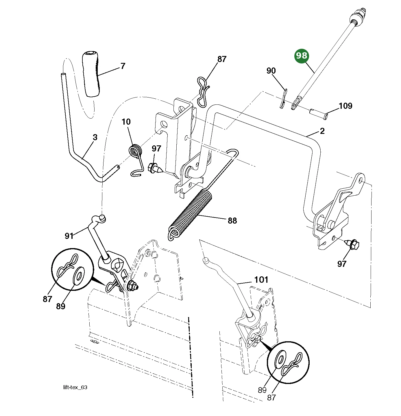Position im Ersatzteilkatalog