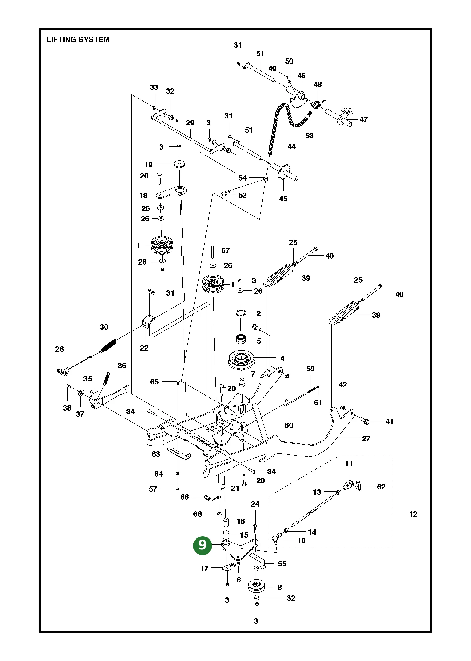 Position im Ersatzteilkatalog