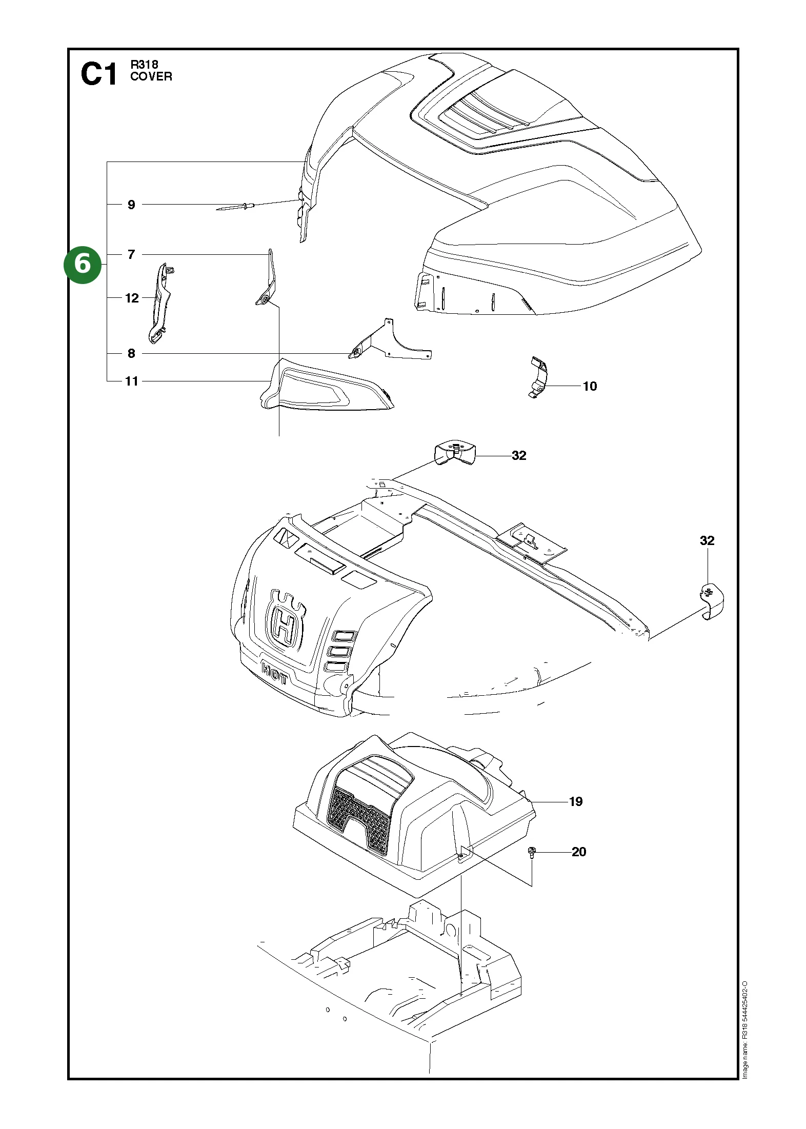 Position im Ersatzteilkatalog