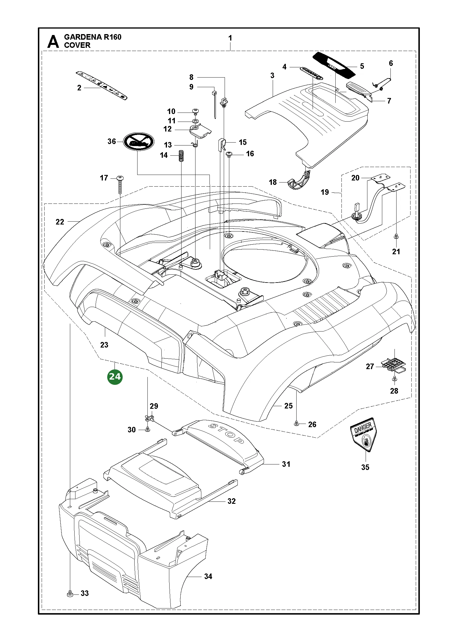 Position im Ersatzteilkatalog