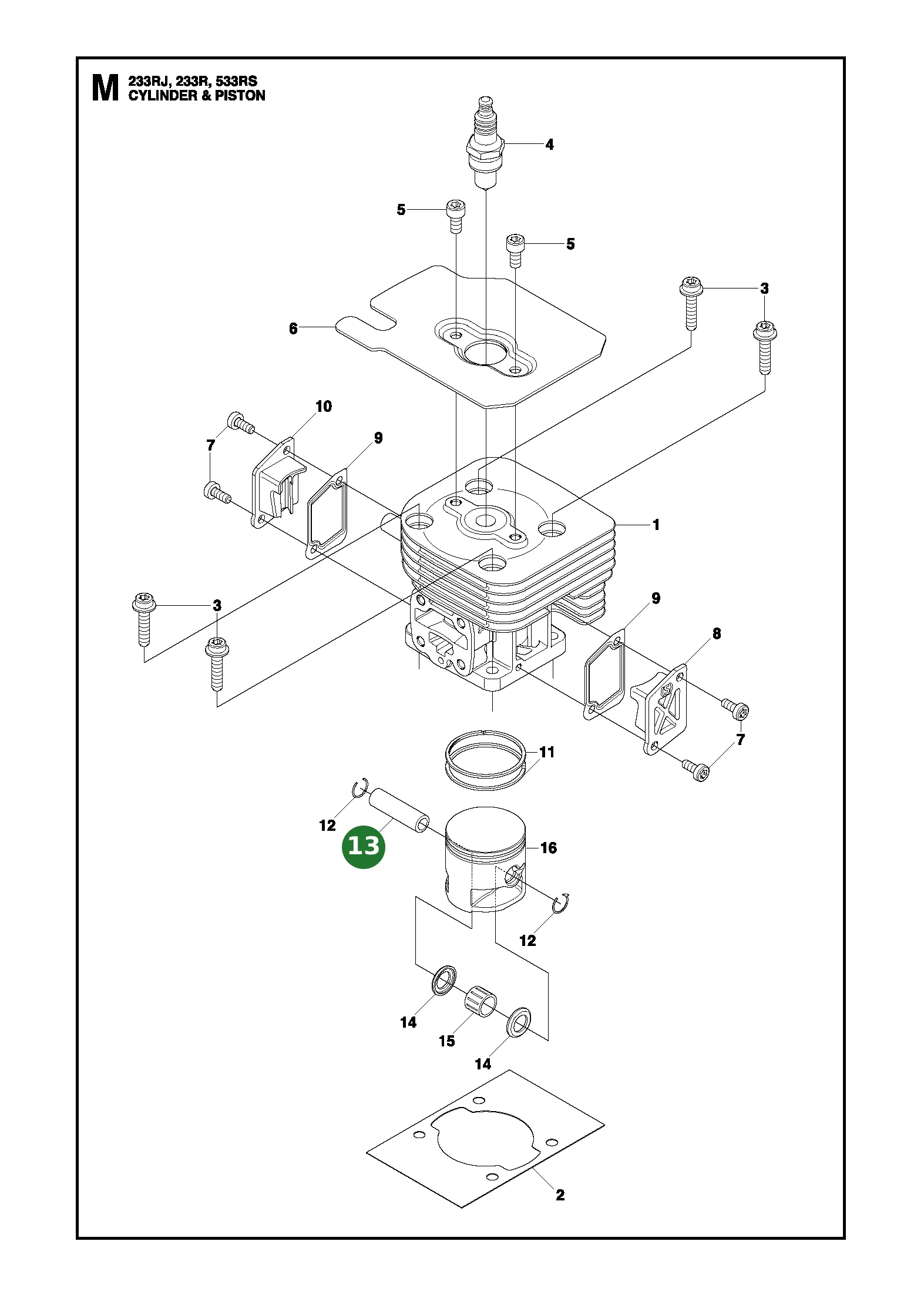 Position im Ersatzteilkatalog