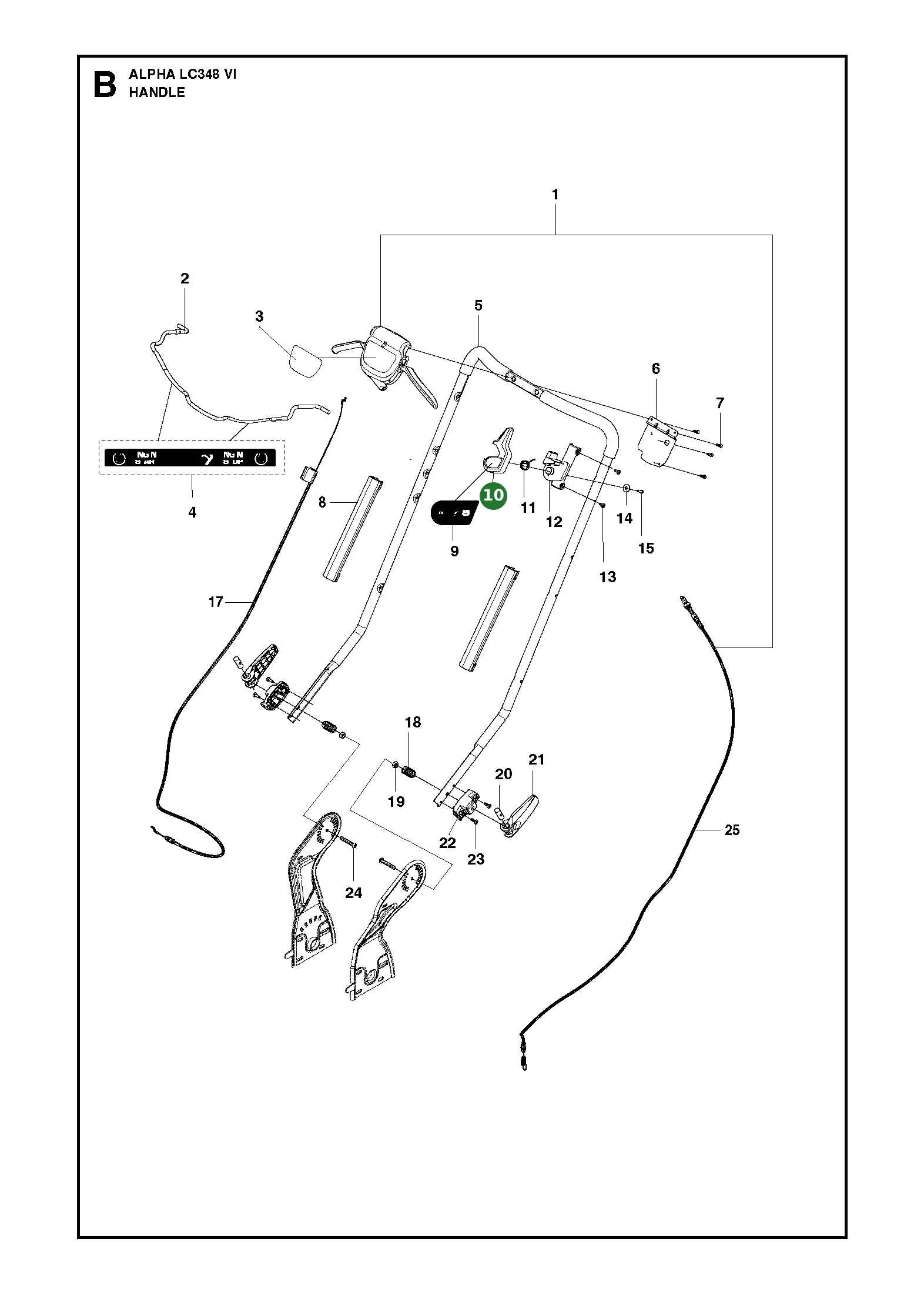 Position im Ersatzteilkatalog