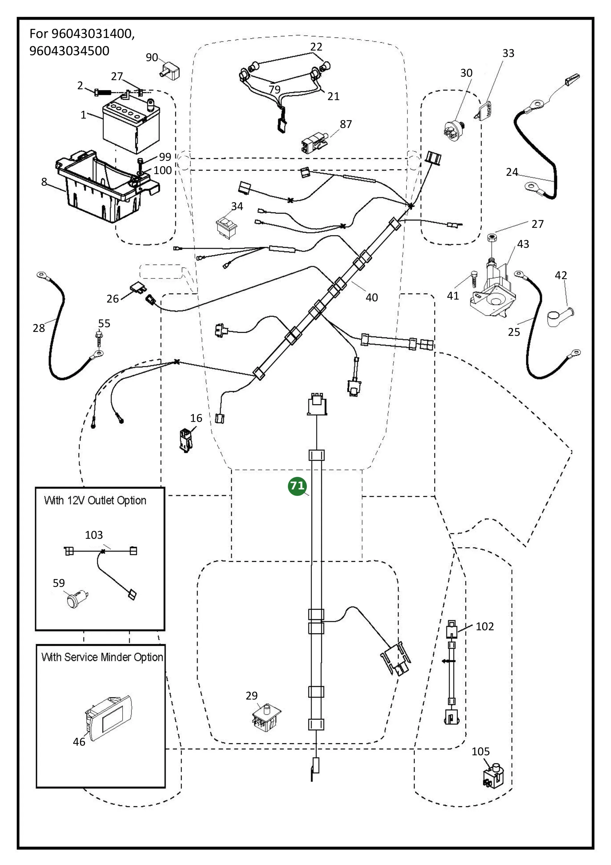 Position im Ersatzteilkatalog