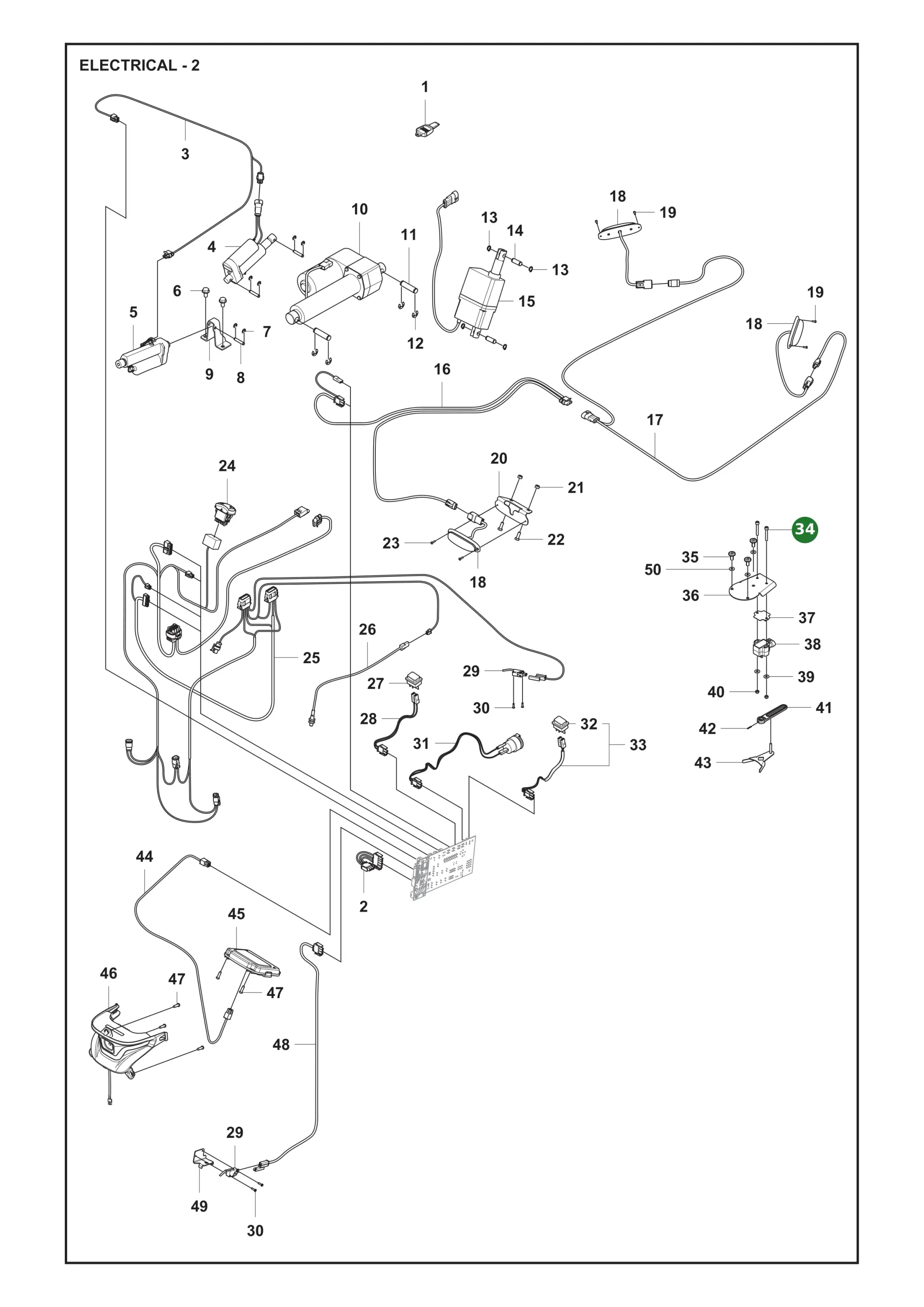 Position im Ersatzteilkatalog