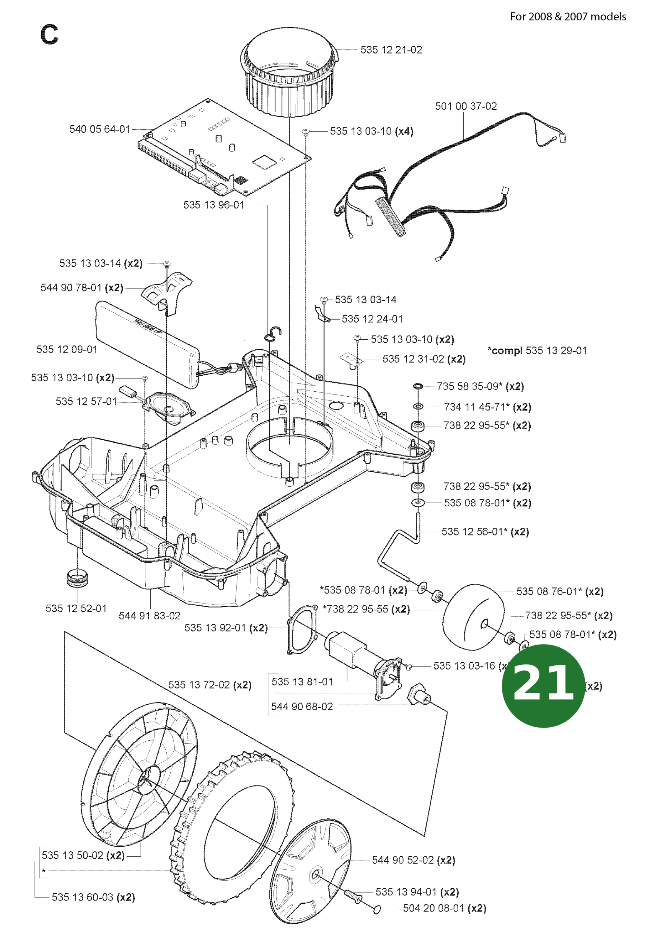 Position im Ersatzteilkatalog