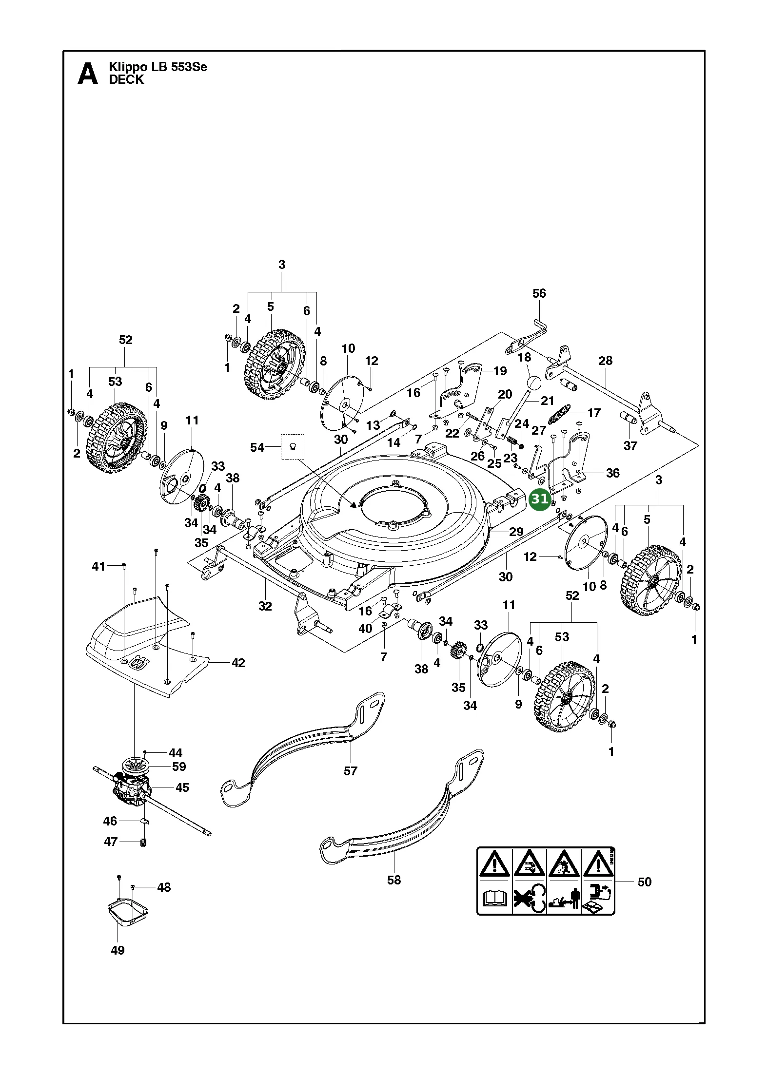 Position im Ersatzteilkatalog