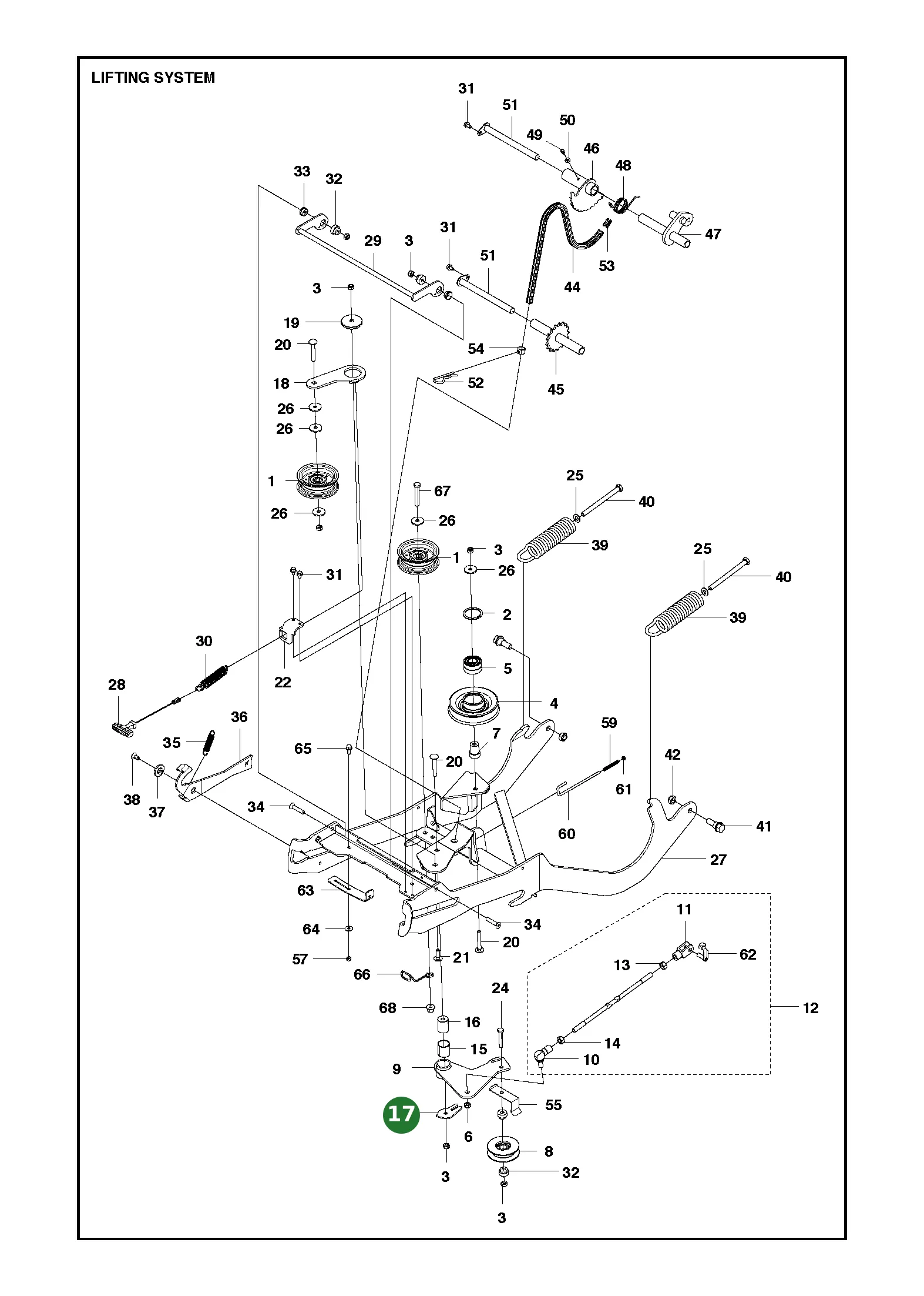 Position im Ersatzteilkatalog