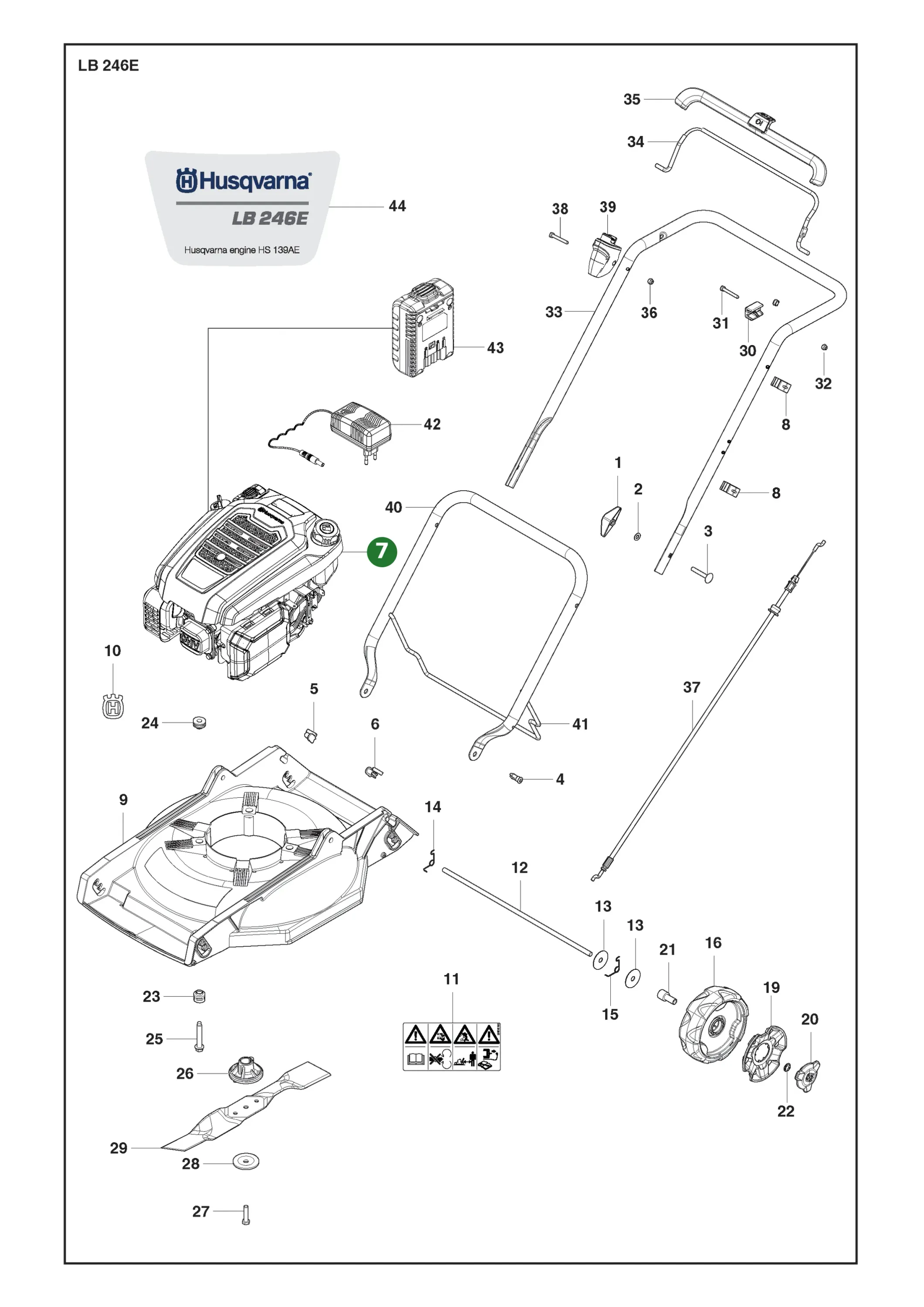 Position im Ersatzteilkatalog