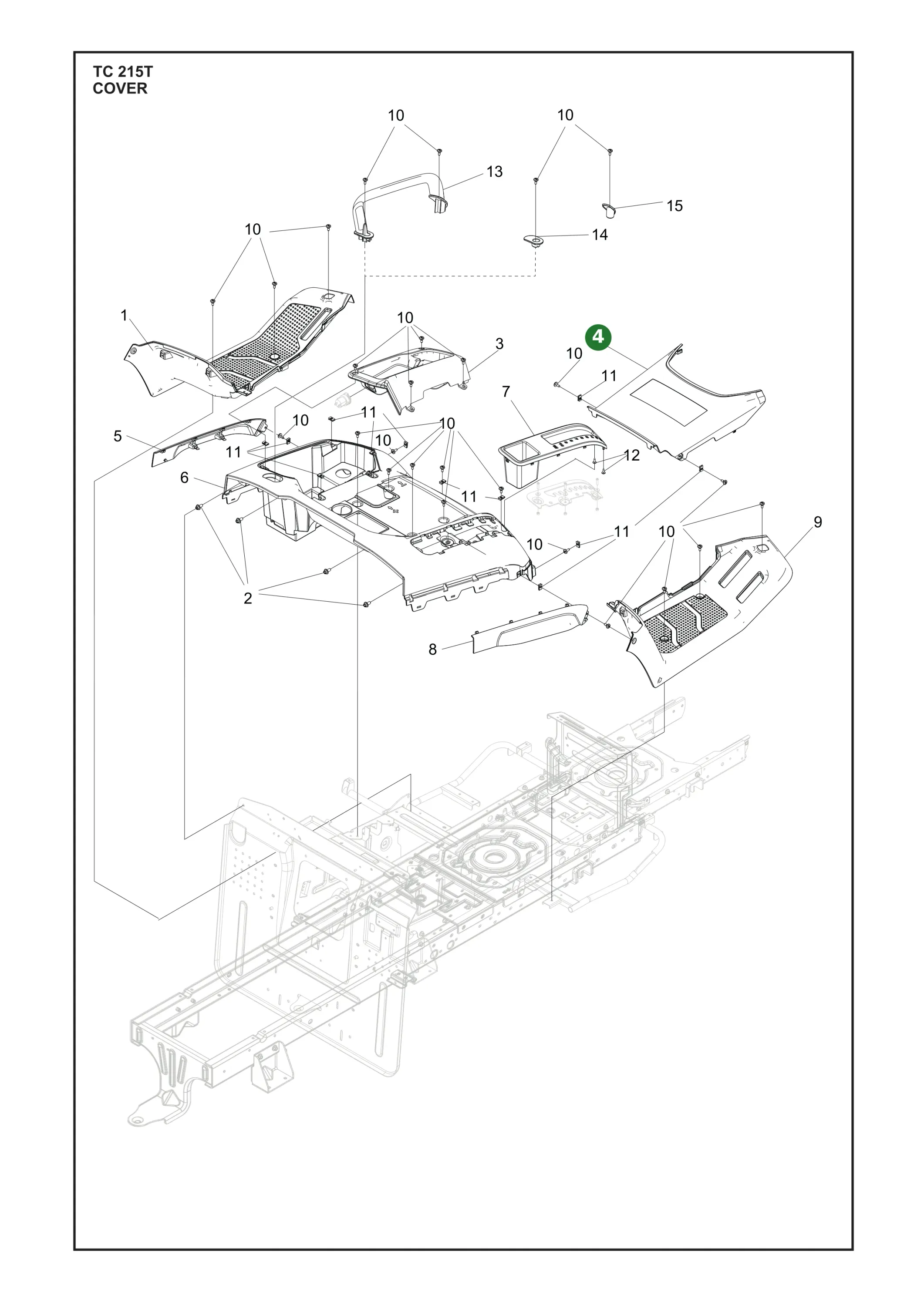 Position im Ersatzteilkatalog
