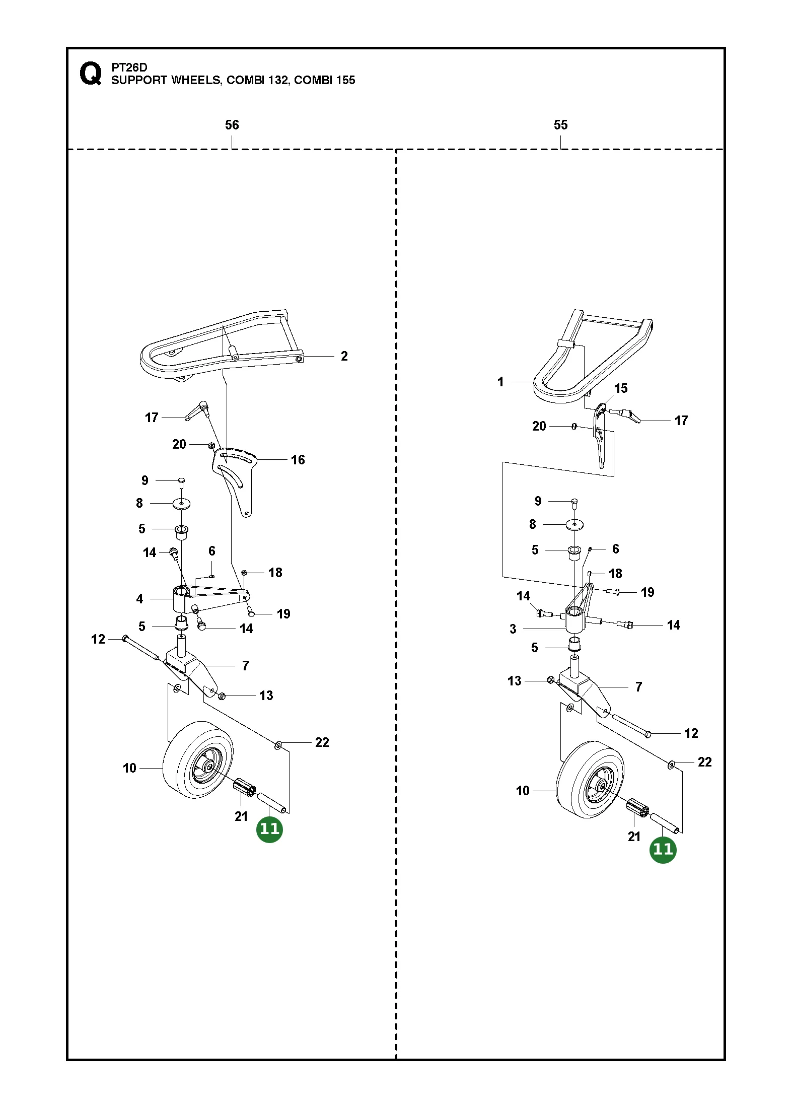 Position im Ersatzteilkatalog