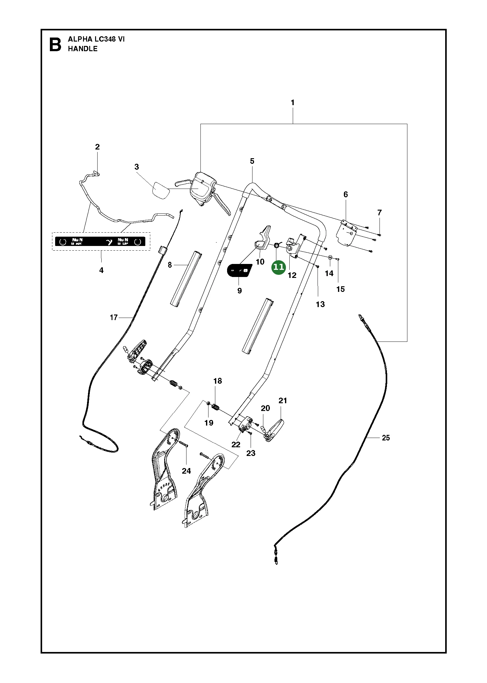Position im Ersatzteilkatalog