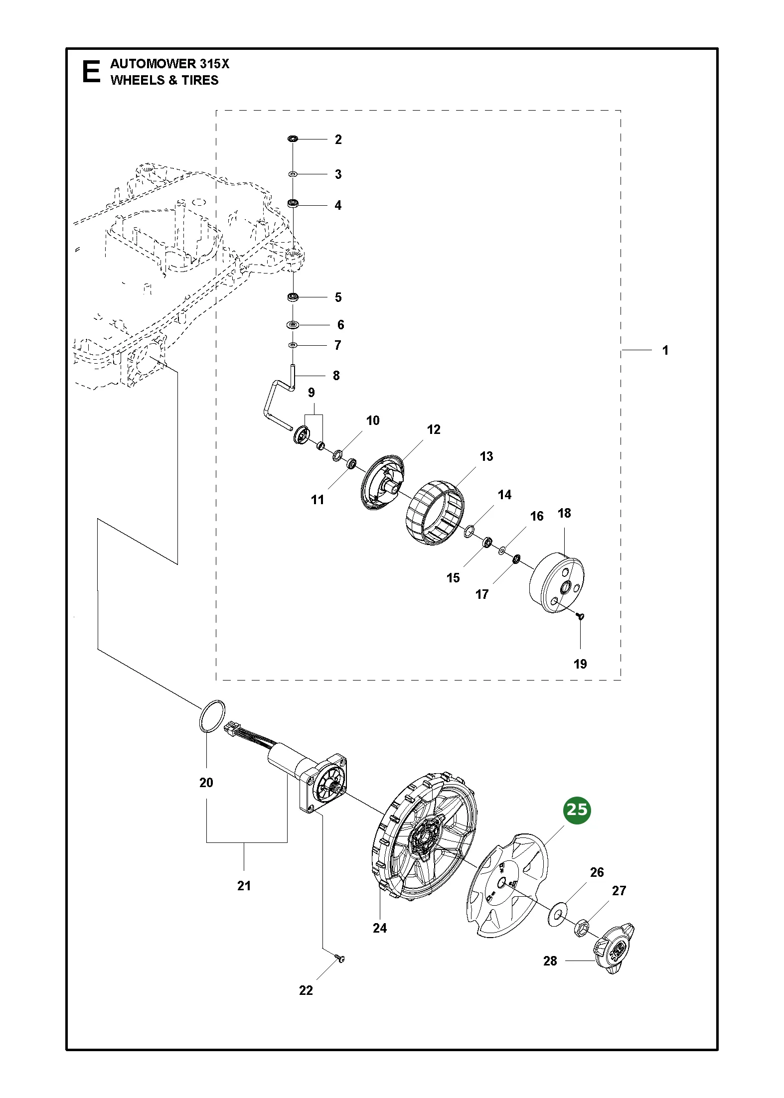 Position im Ersatzteilkatalog
