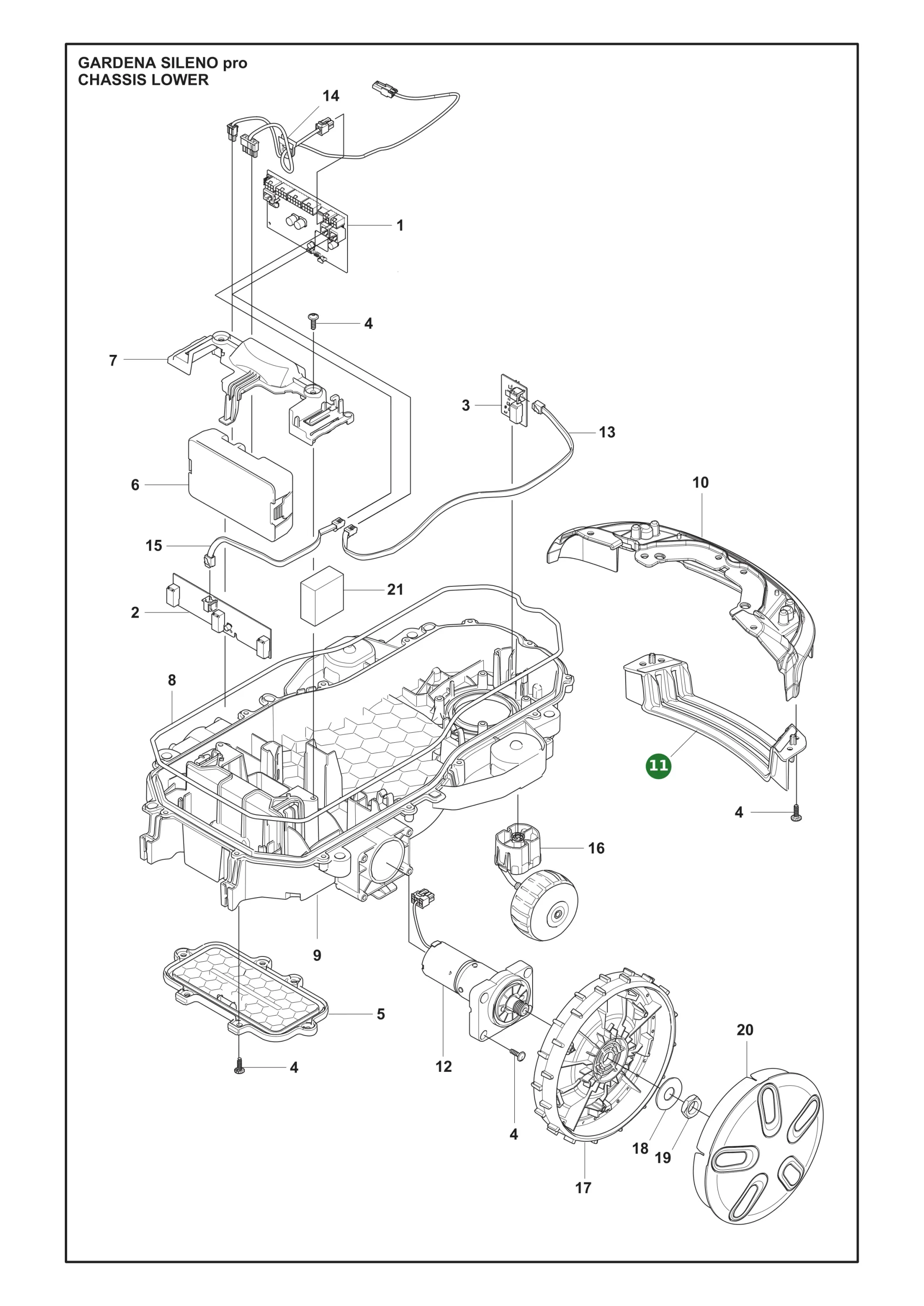 Position im Ersatzteilkatalog