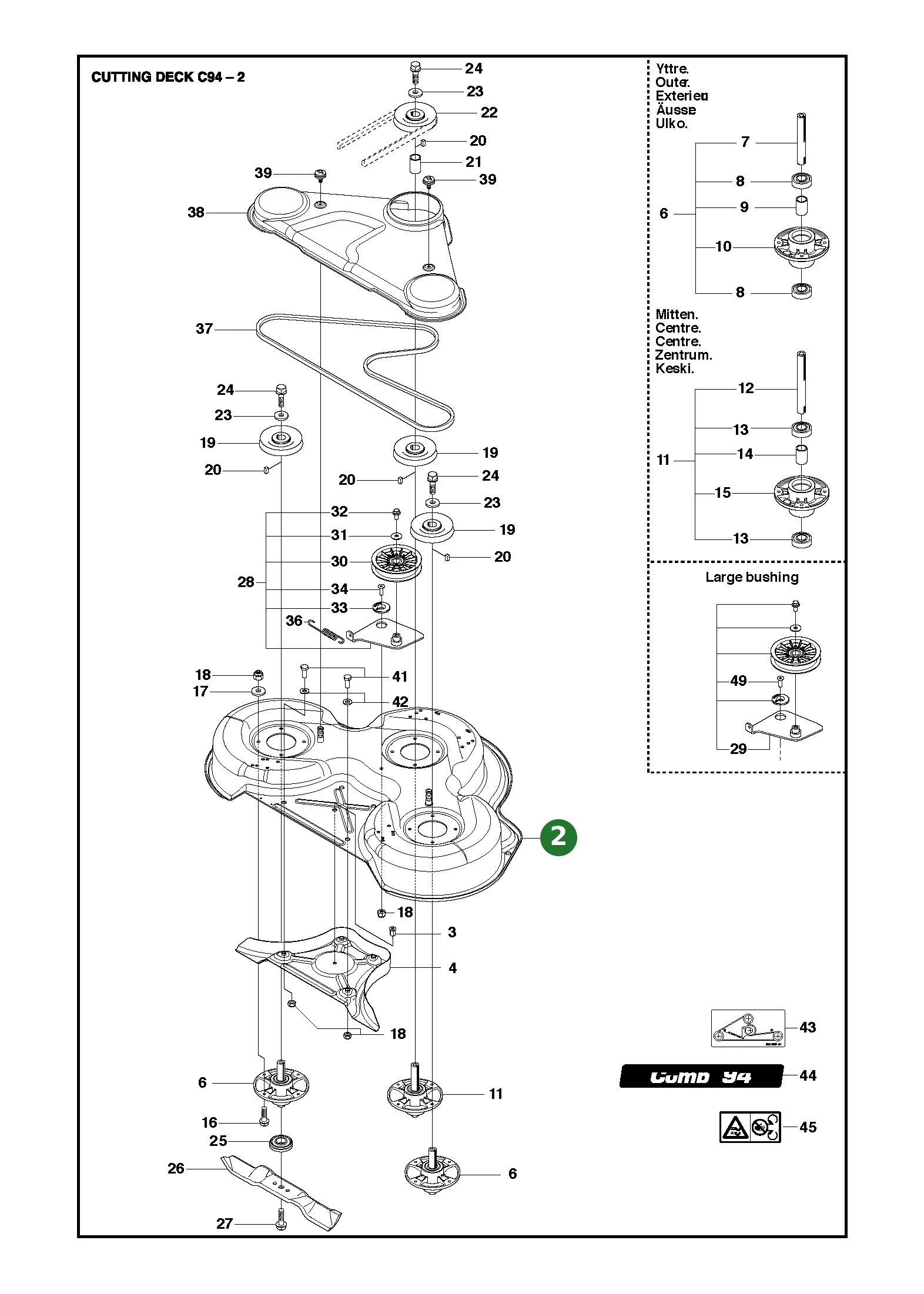 Position im Ersatzteilkatalog