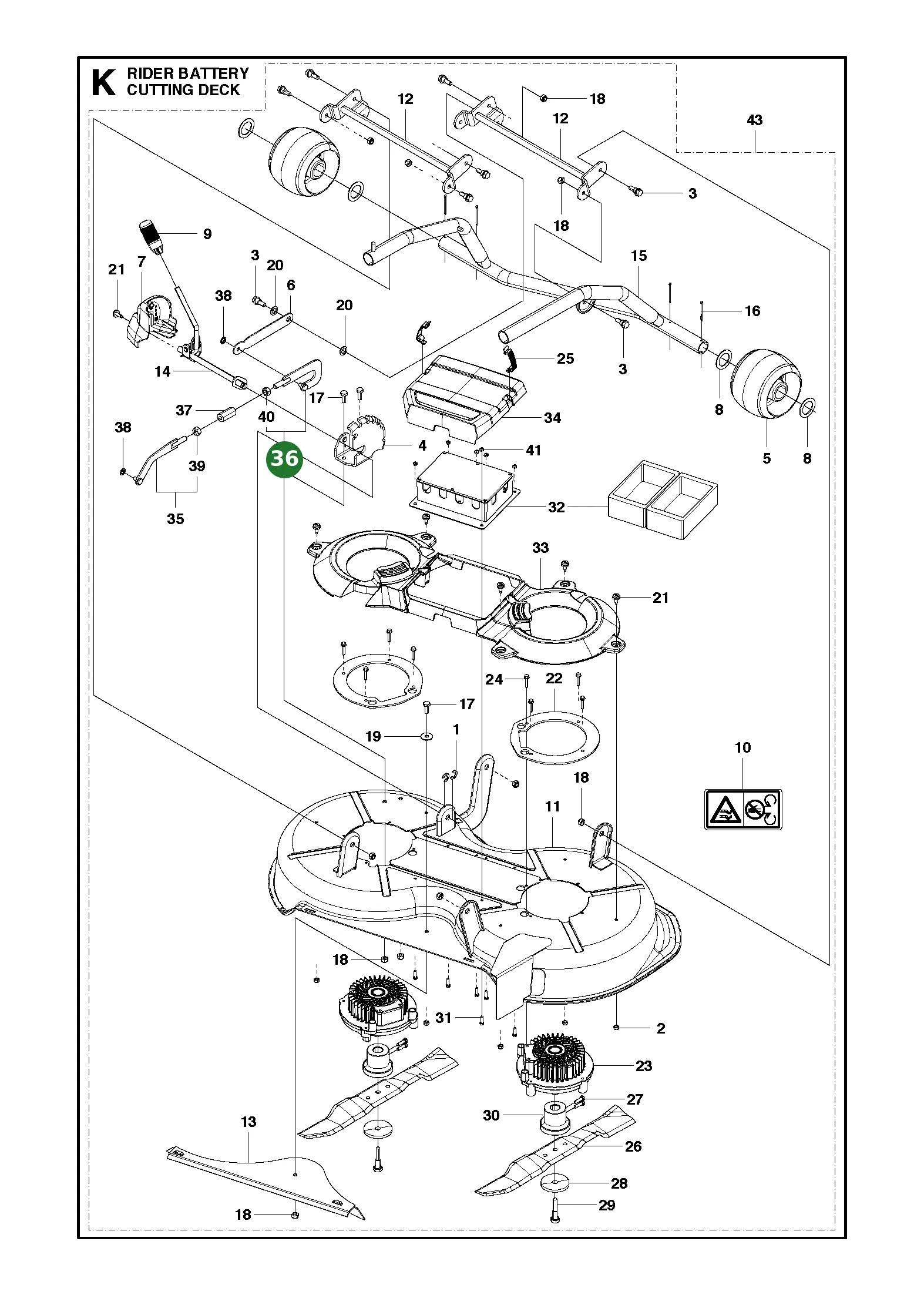 Position im Ersatzteilkatalog