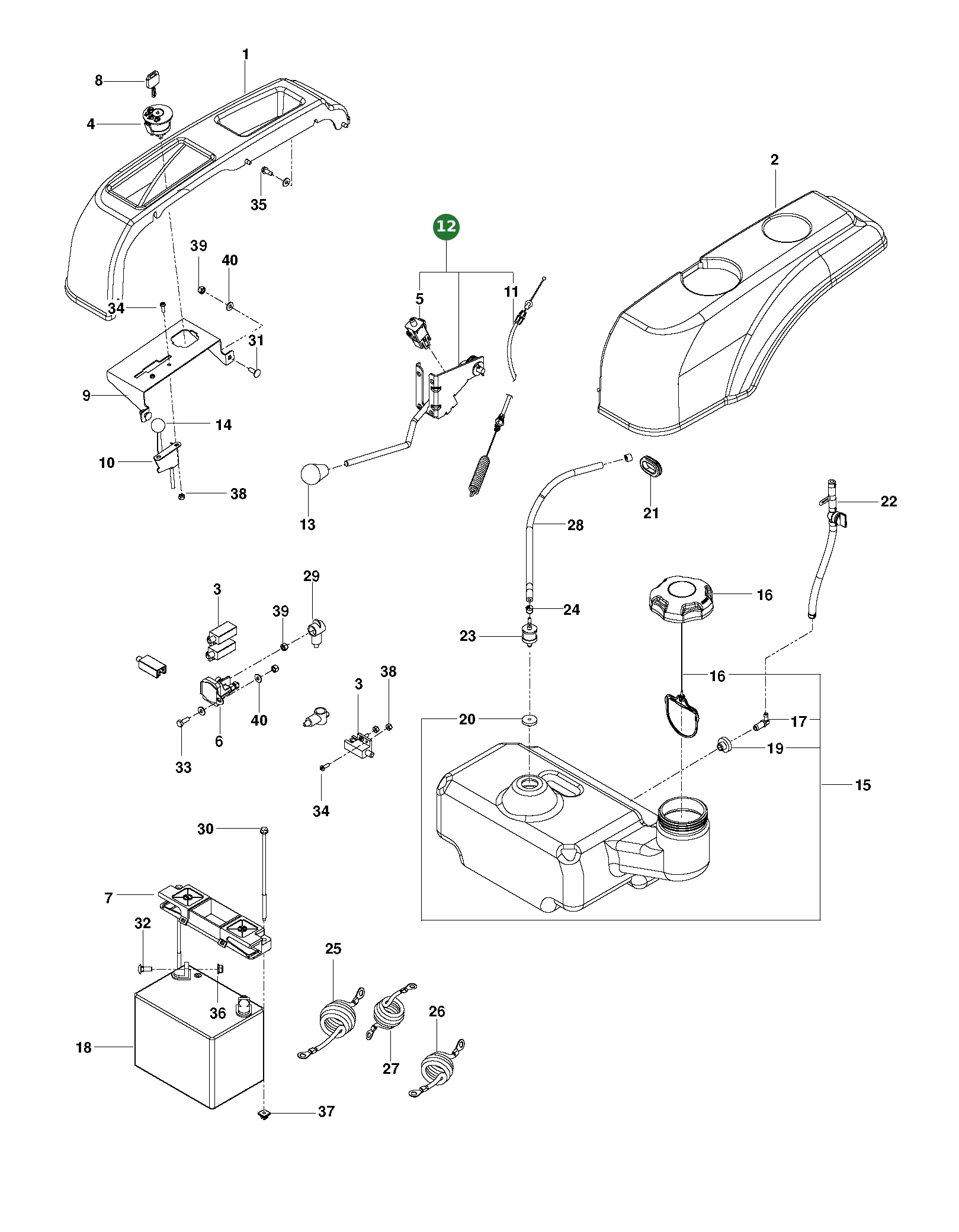 Position im Ersatzteilkatalog