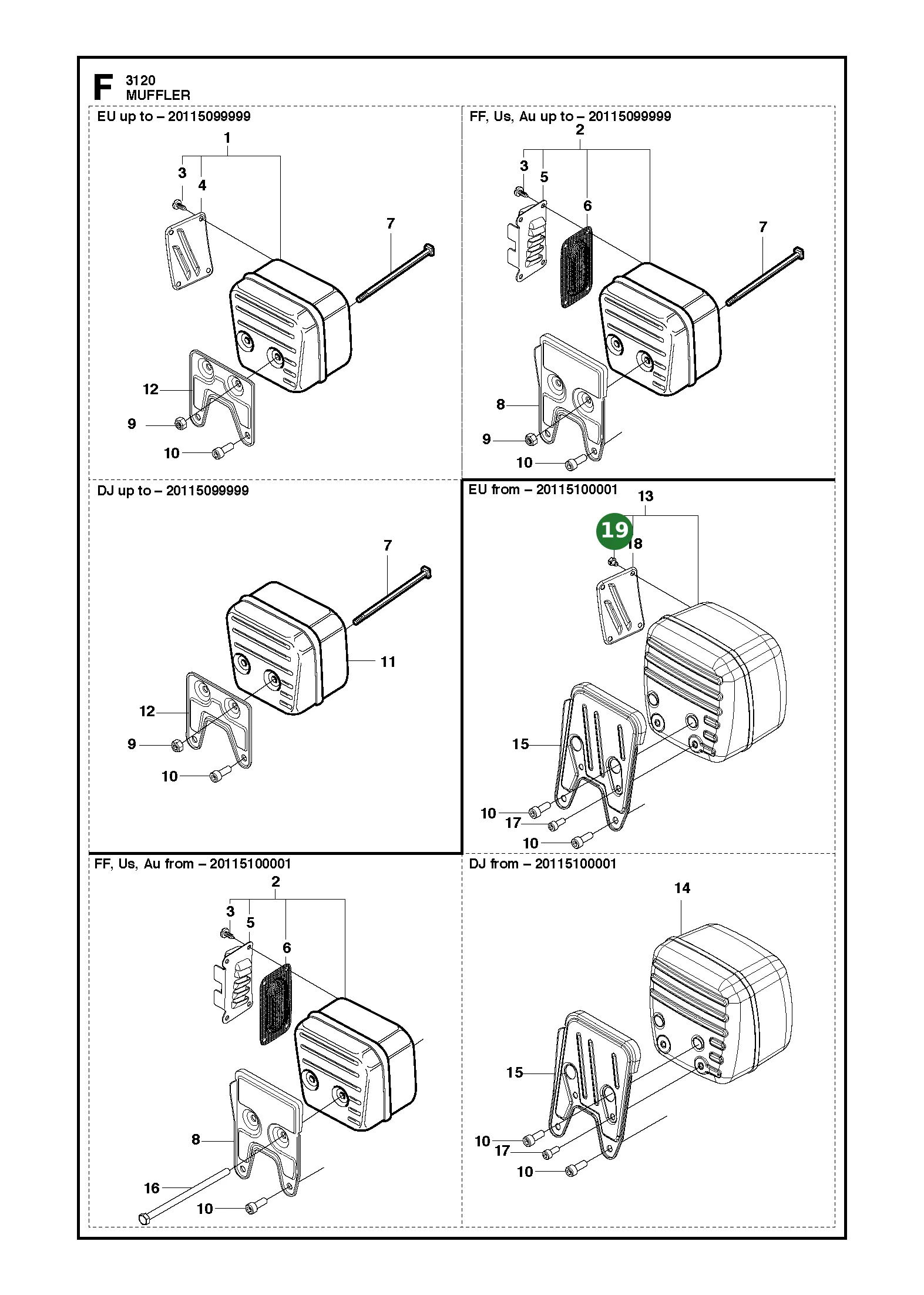 Position im Ersatzteilkatalog
