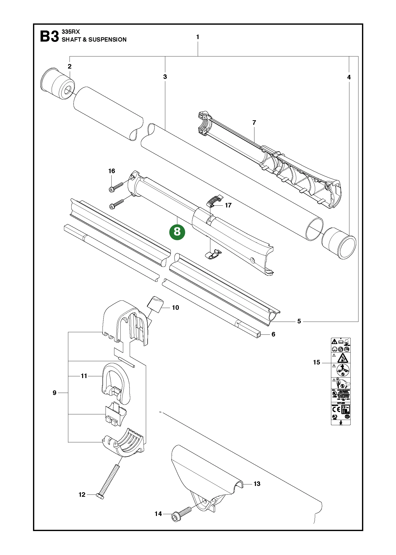 Position im Ersatzteilkatalog