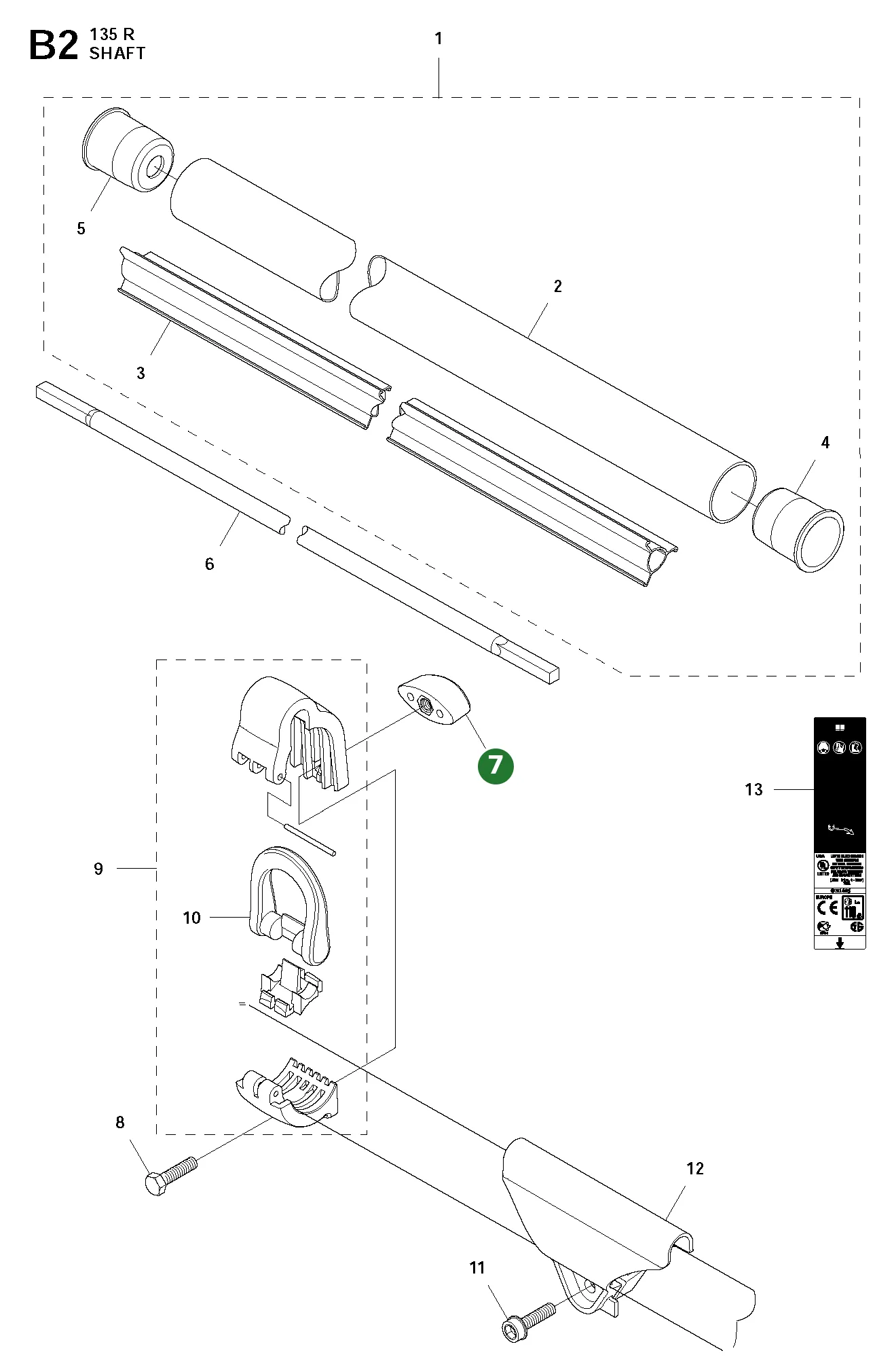 Position im Ersatzteilkatalog