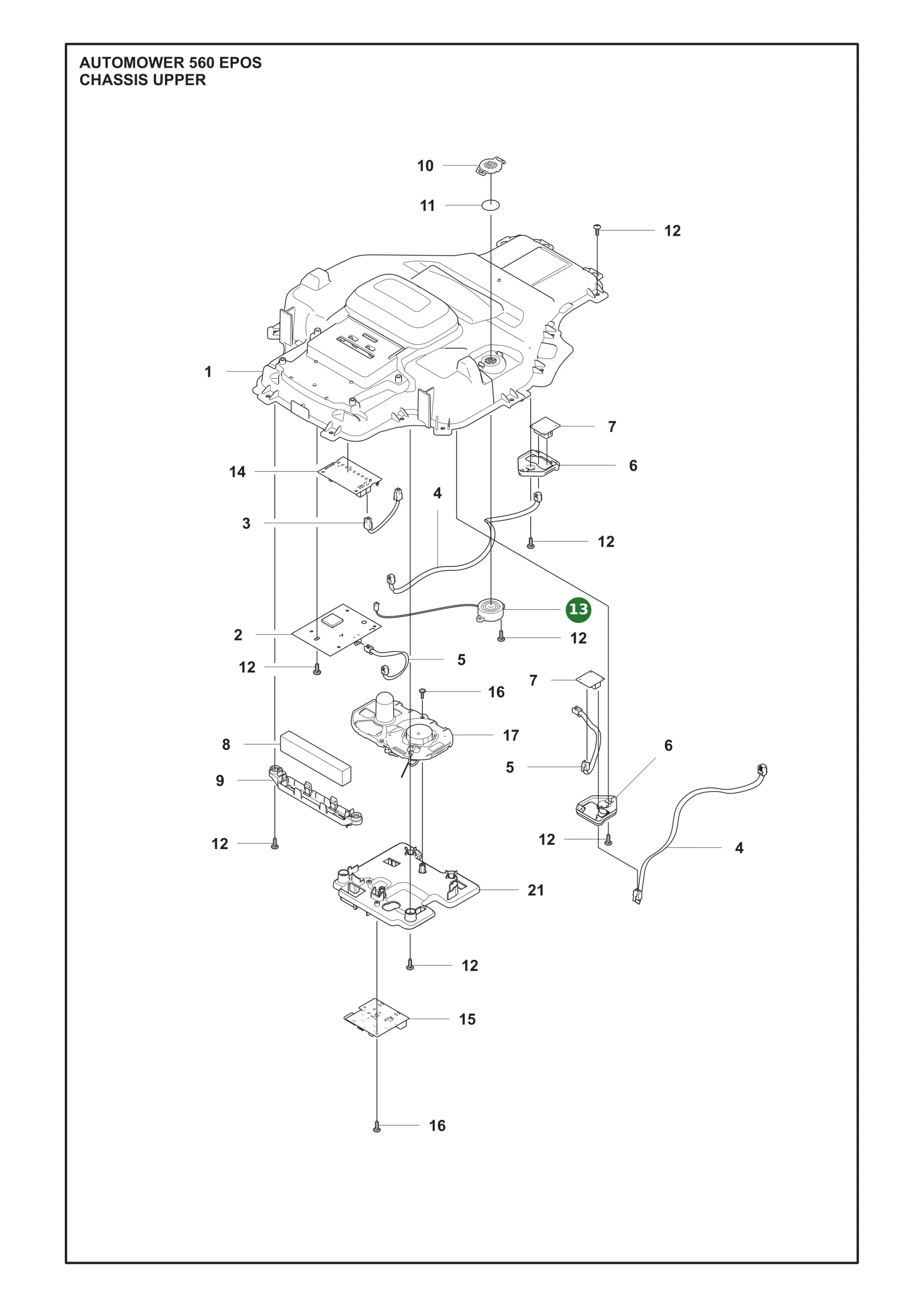 Position im Ersatzteilkatalog