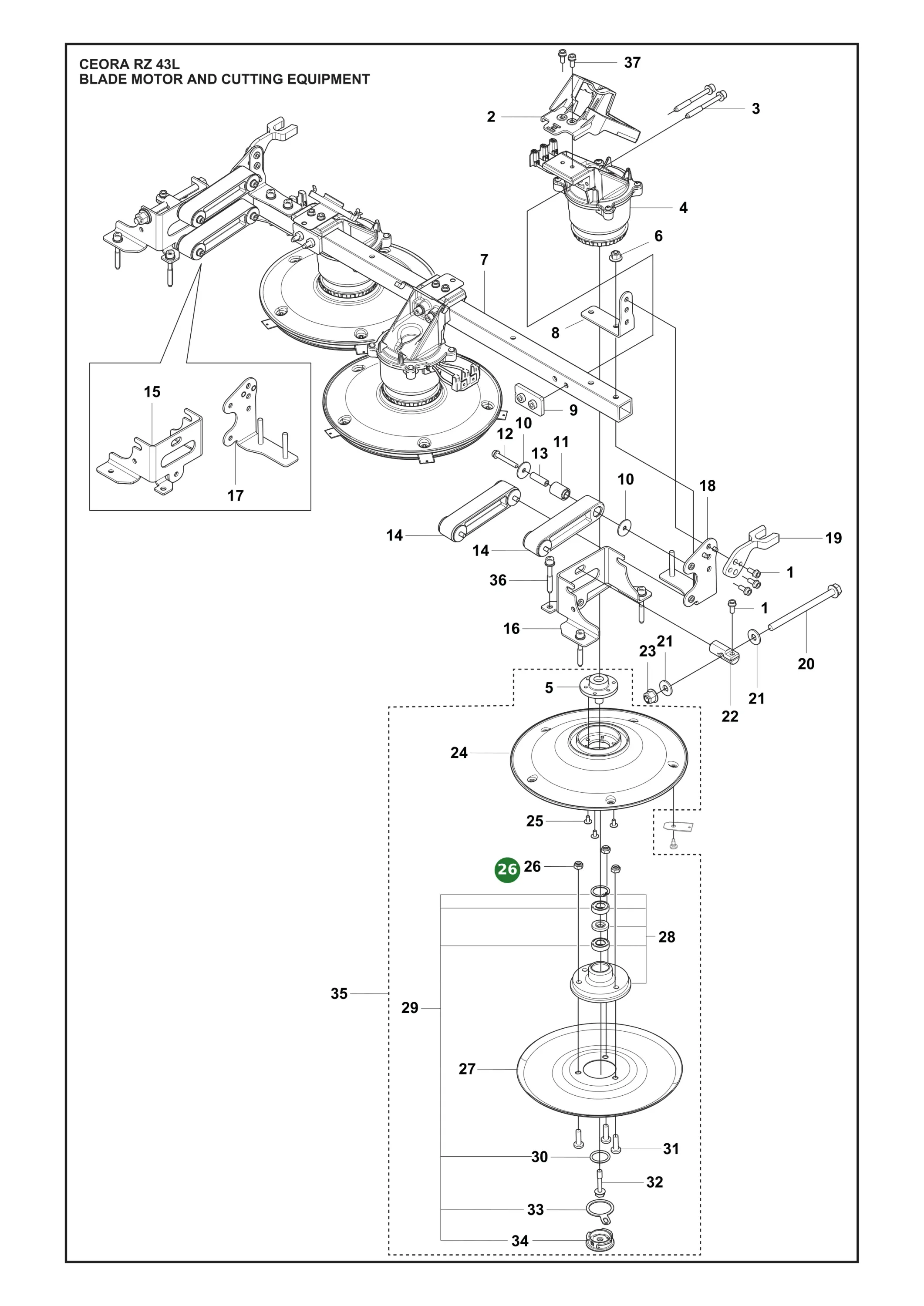 Position im Ersatzteilkatalog