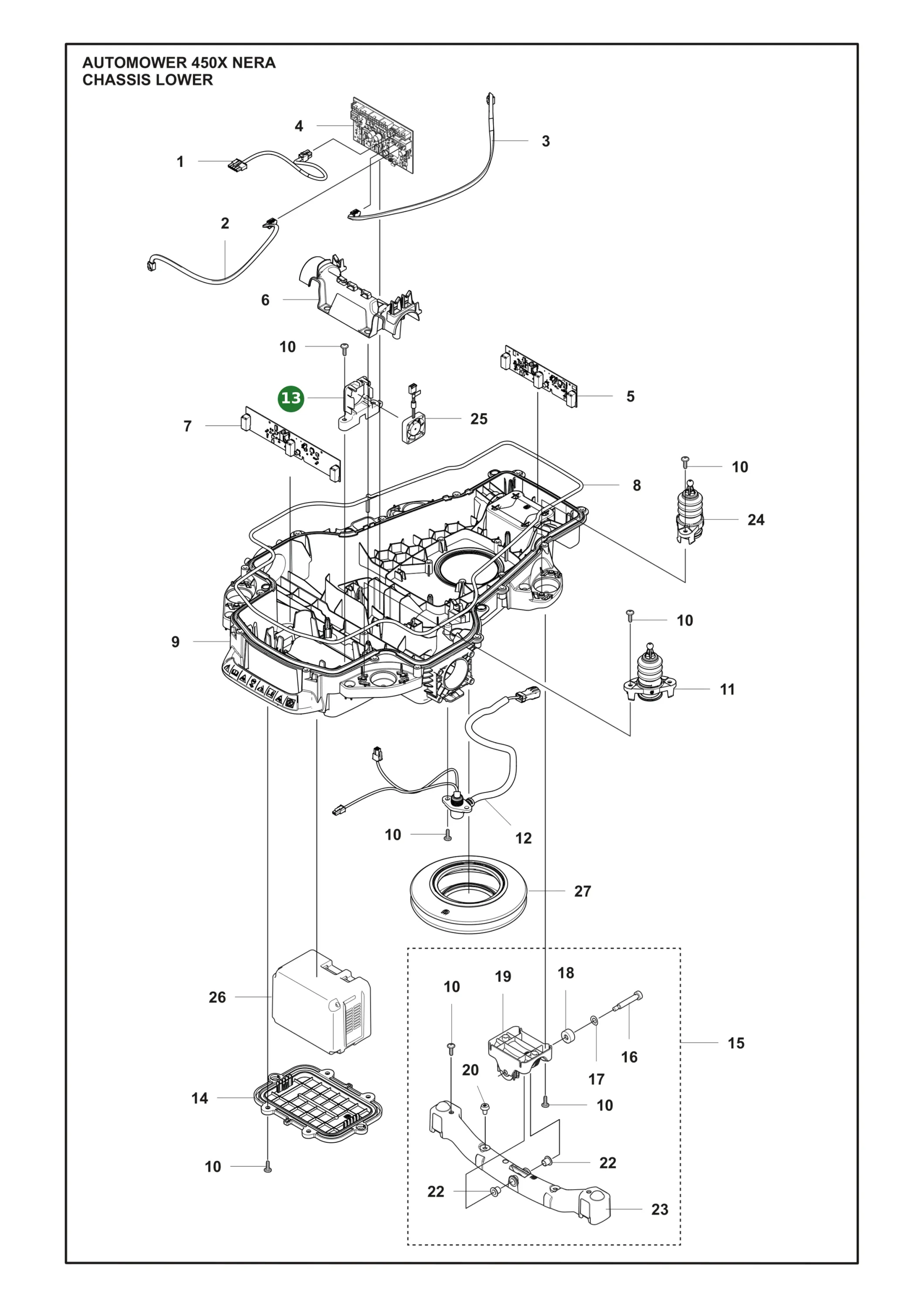 Position im Ersatzteilkatalog