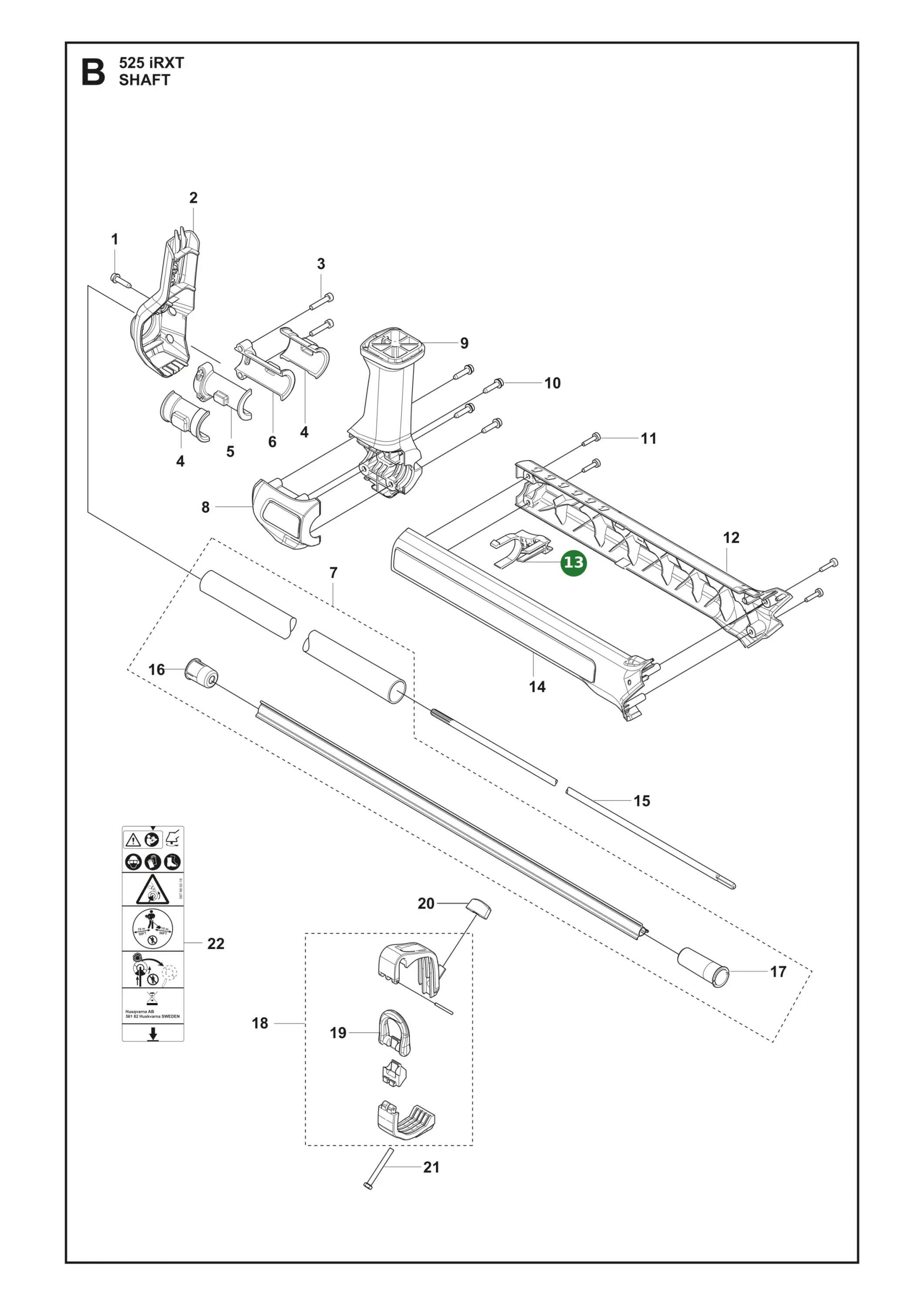Position im Ersatzteilkatalog