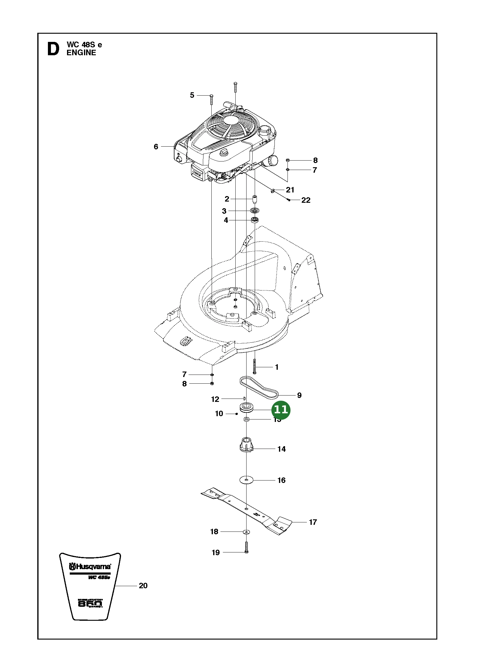 Position im Ersatzteilkatalog
