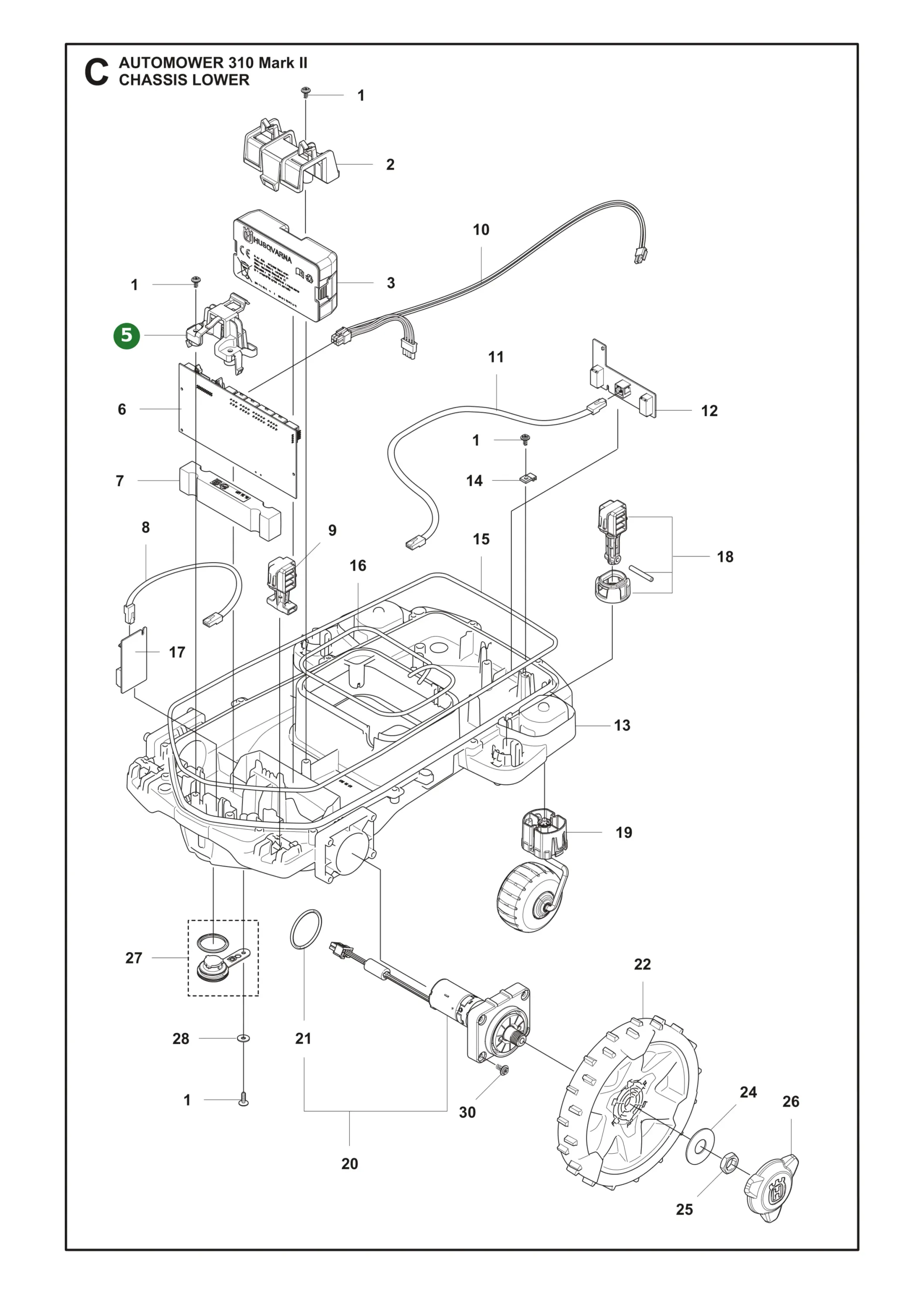 Position im Ersatzteilkatalog