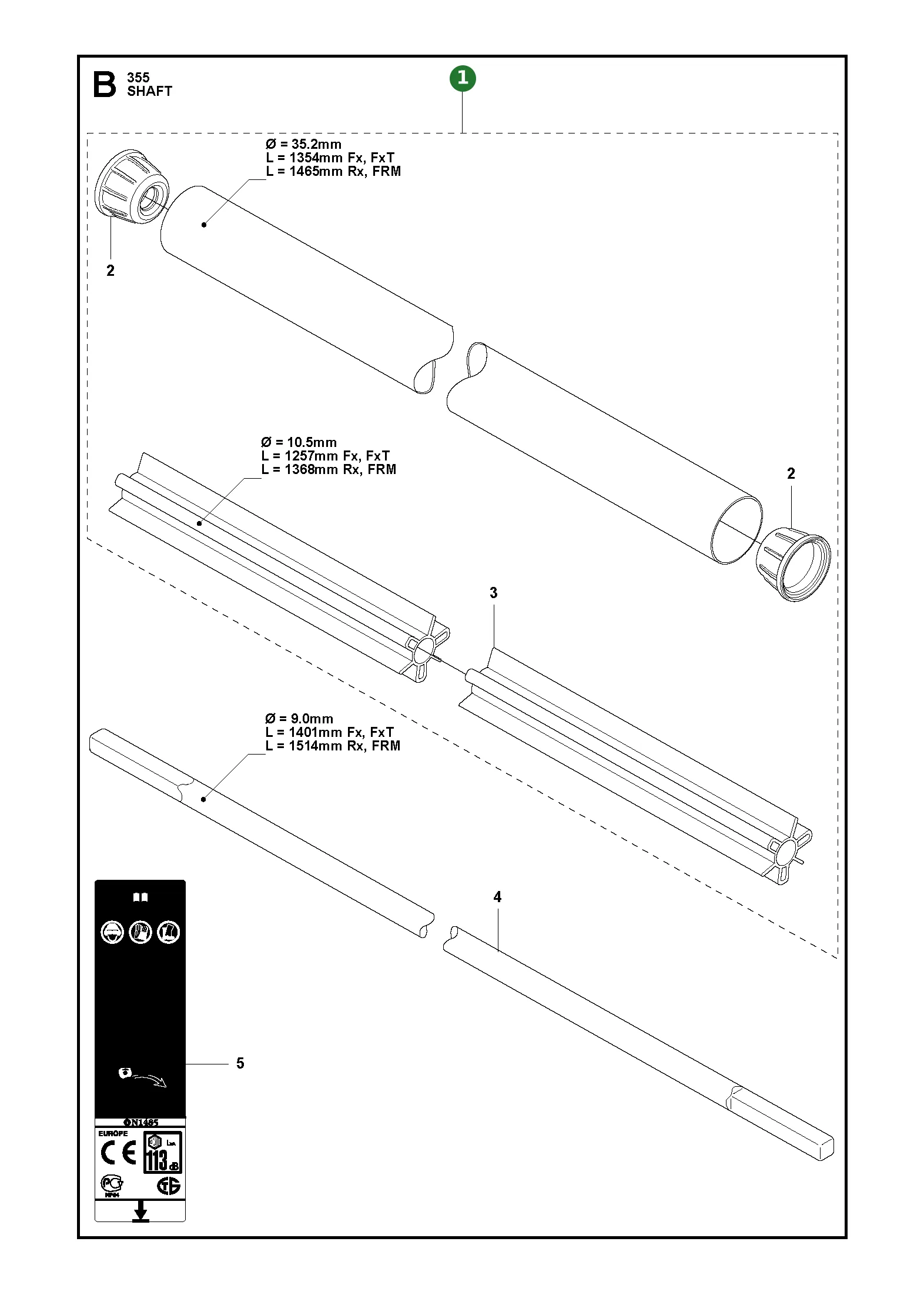 Position im Ersatzteilkatalog