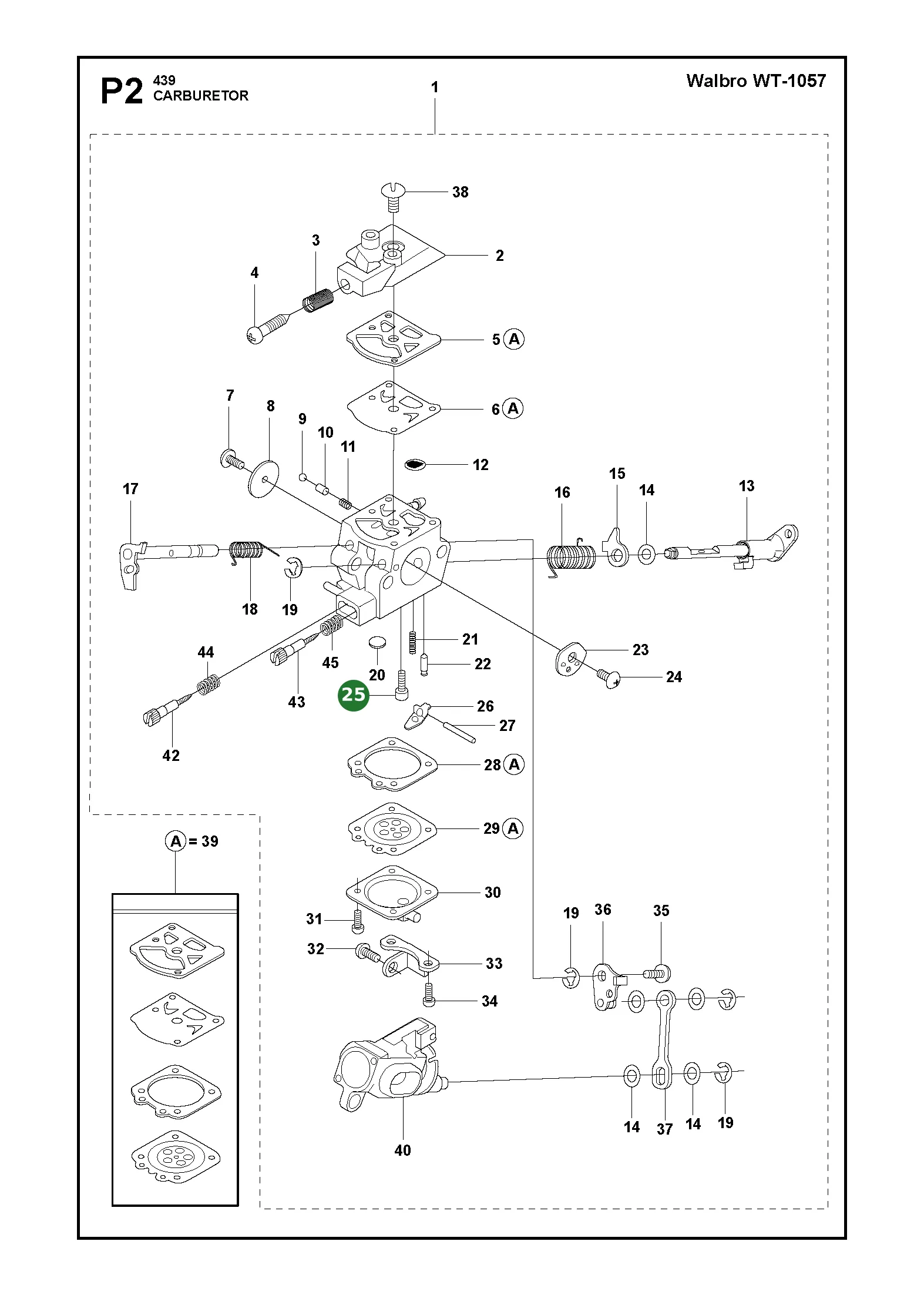 Position im Ersatzteilkatalog